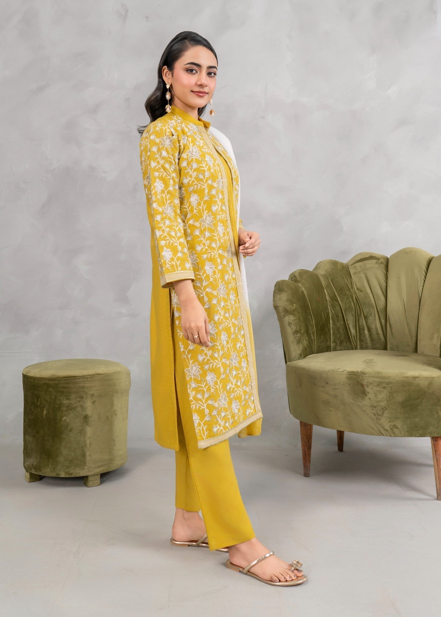 Four Season Boutique BOSKY MUSTARD Women 4pcs