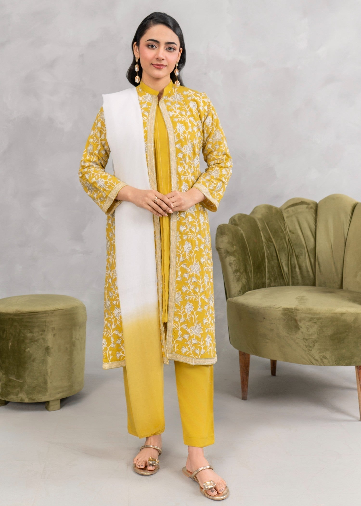 Four Season Boutique BOSKY MUSTARD Women 4pcs