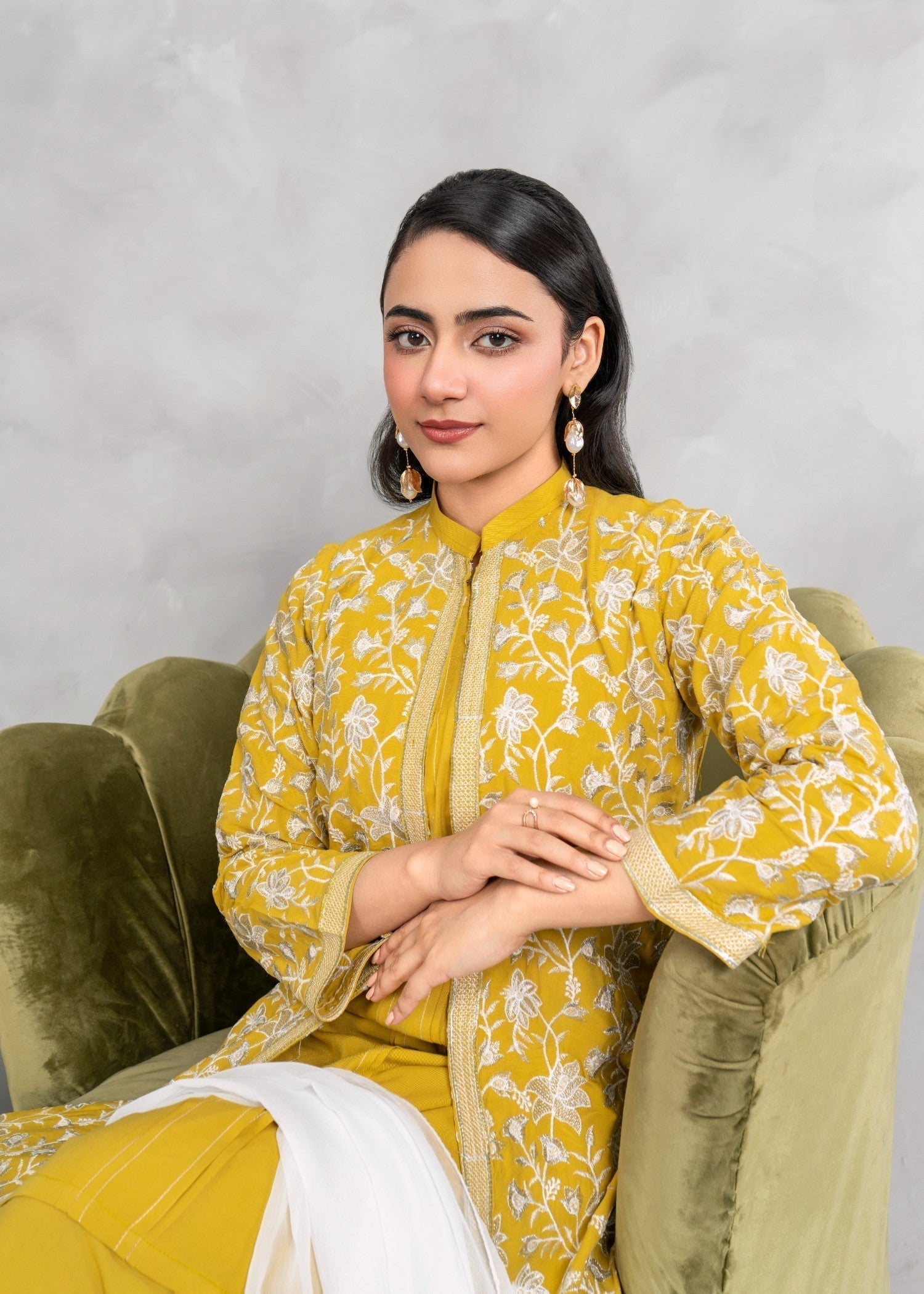 Four Season Boutique BOSKY MUSTARD Women 4pcs