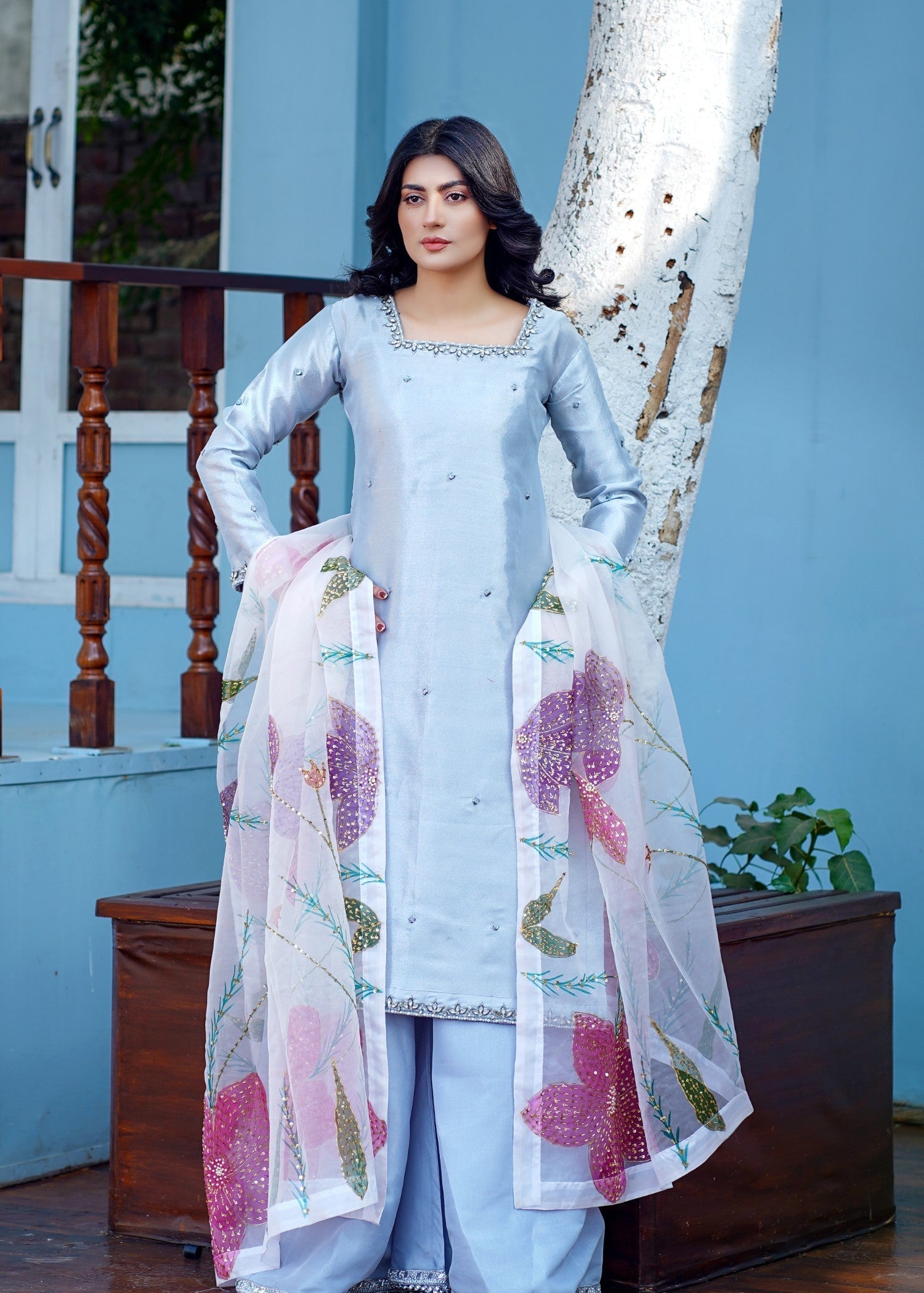 Miss & Mrs Multi hand made Dabta Women 3pcs