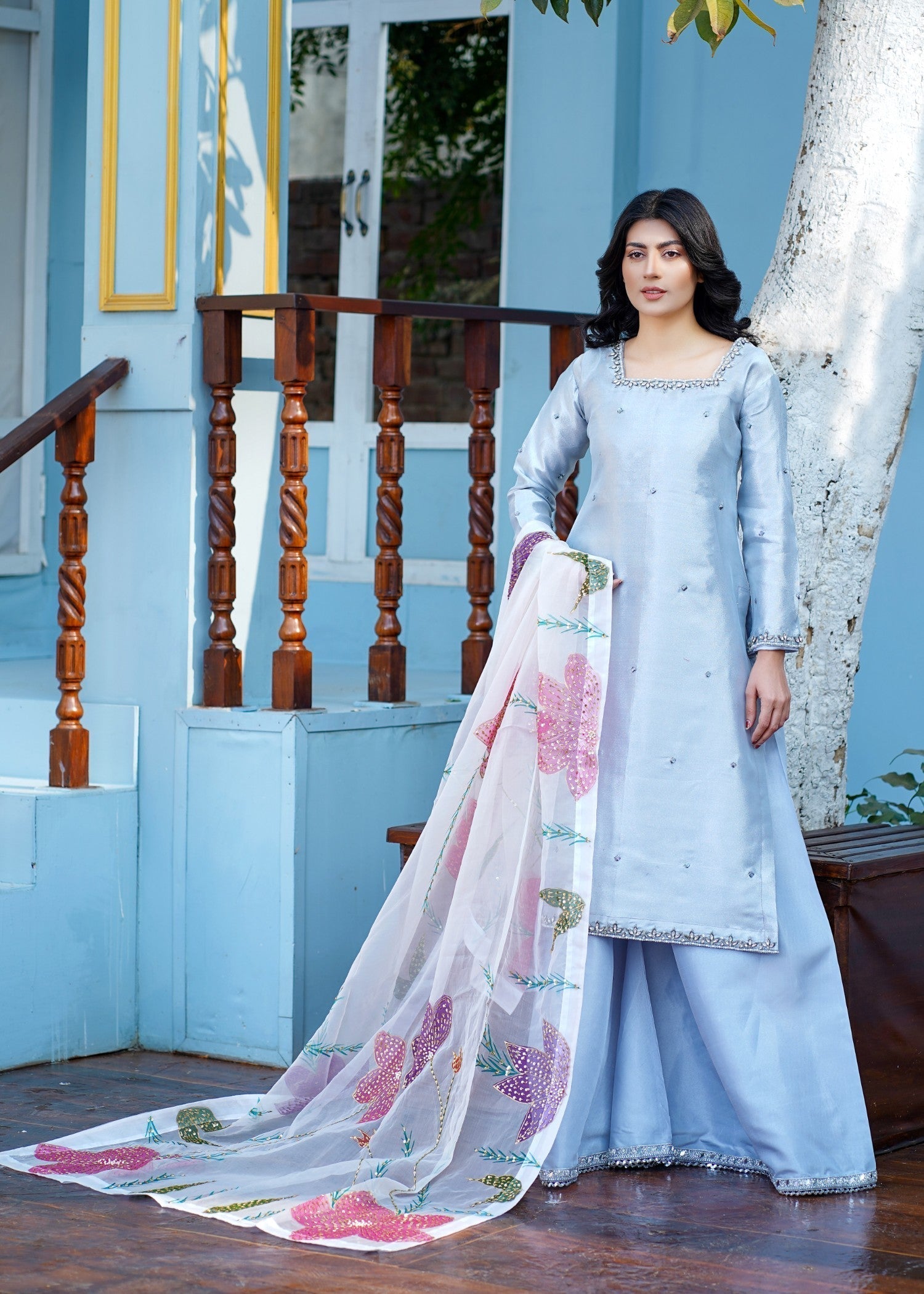 Miss & Mrs Multi hand made Dabta Women 3pcs