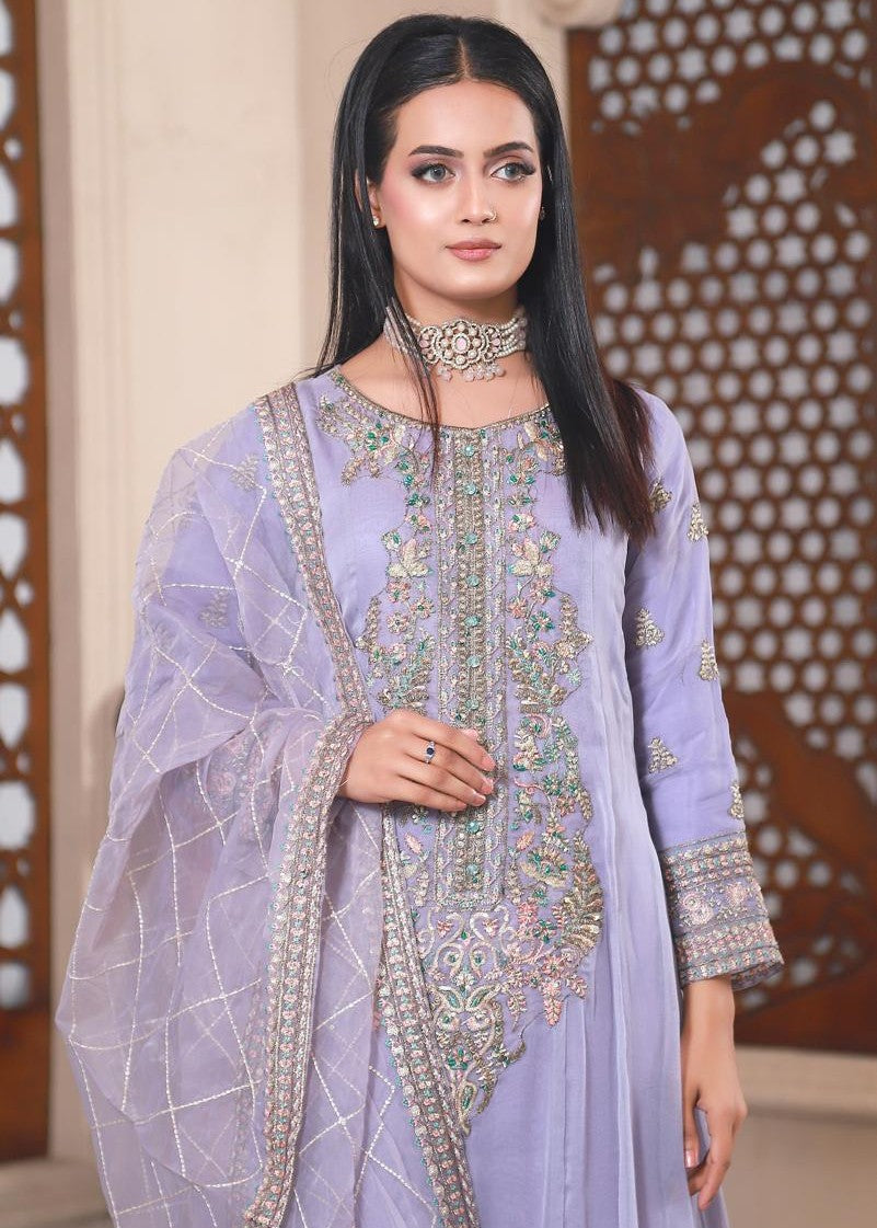 Pehnawa Fashion CHIFFON MAXI FLAIR Women 3pcs