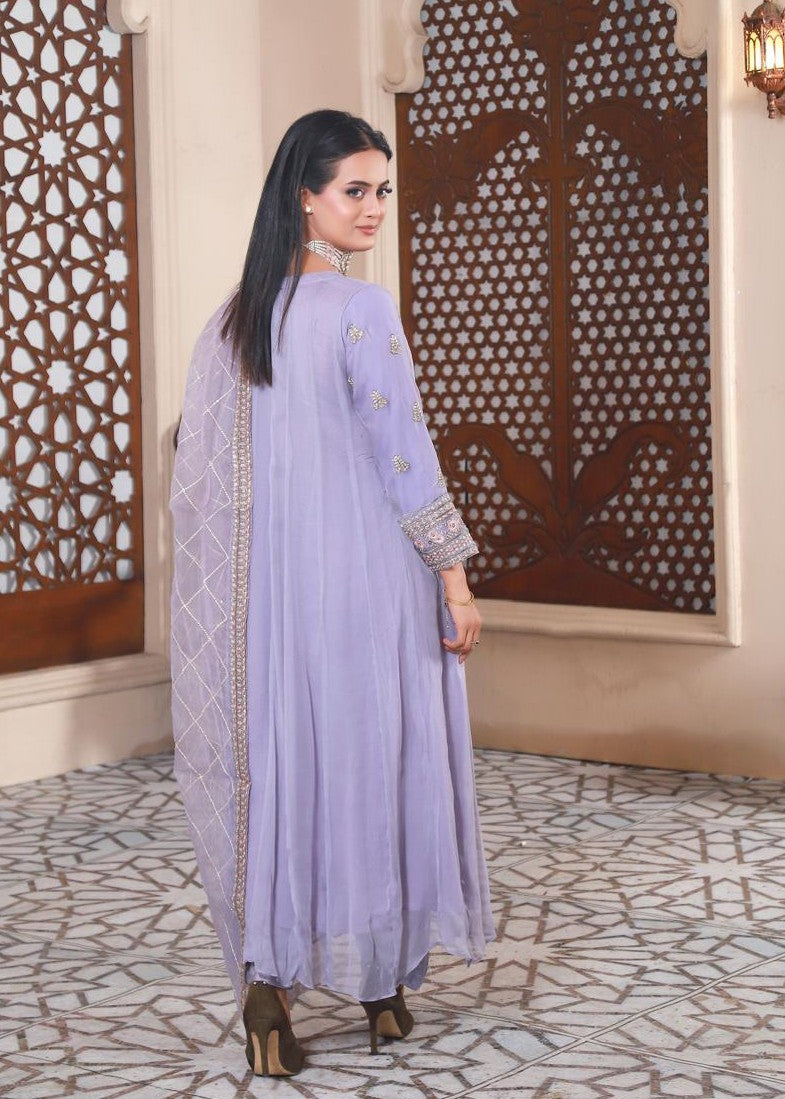 Pehnawa Fashion CHIFFON MAXI FLAIR Women 3pcs