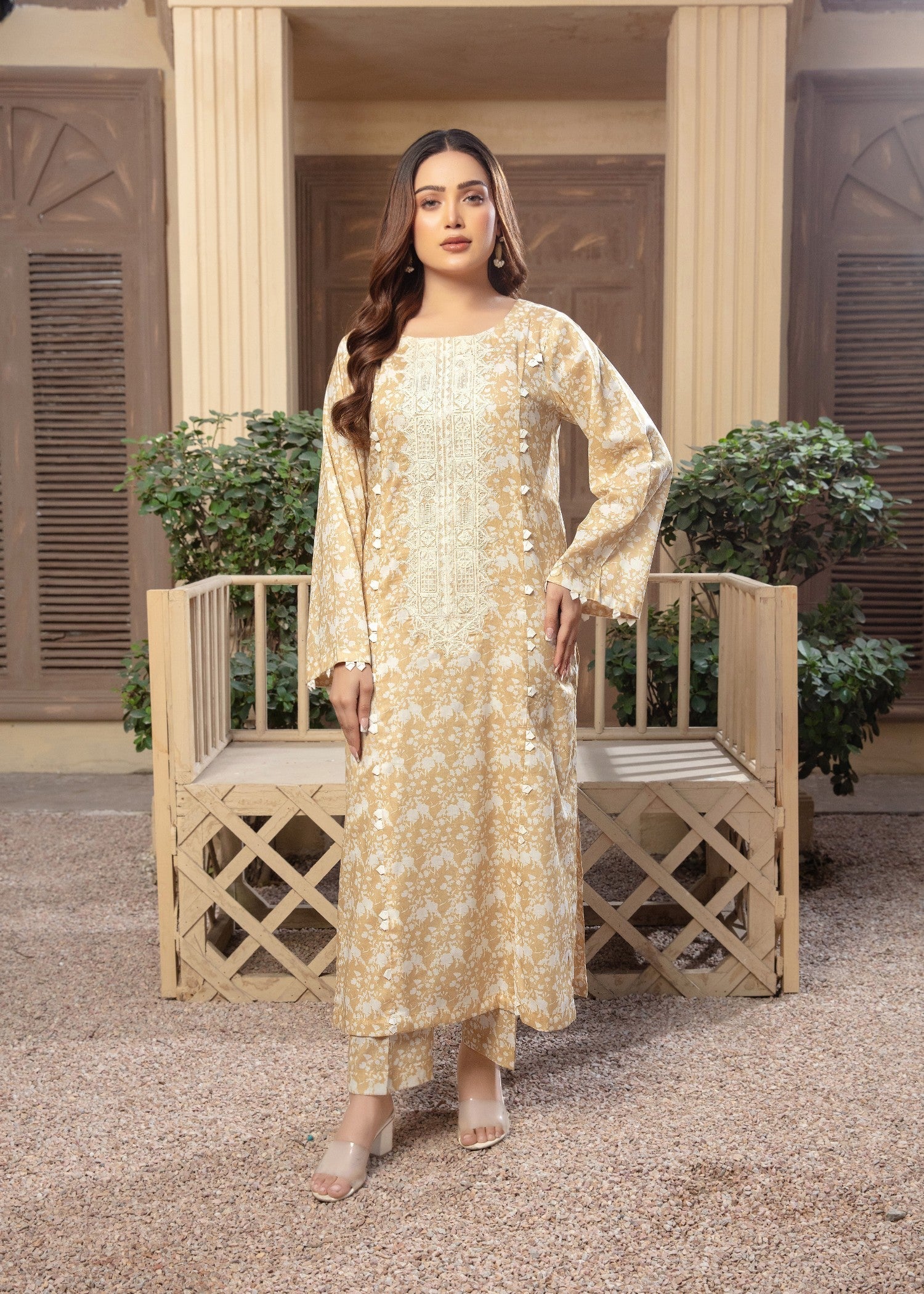 Yolo Pret Embroidered & Digital Print Lawn JASHAN S25 0051 Women 2pcs