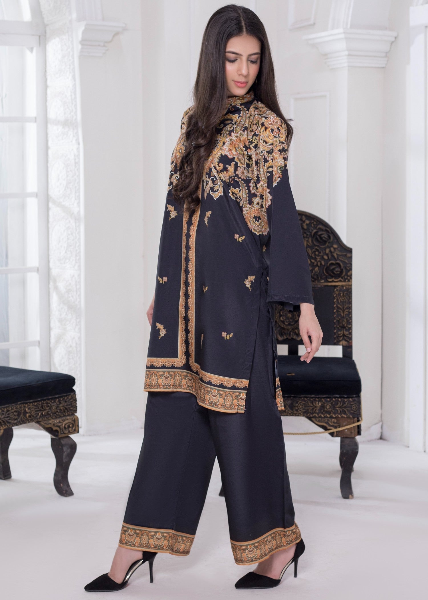 Khadija Sharif Noire Women 2pcs