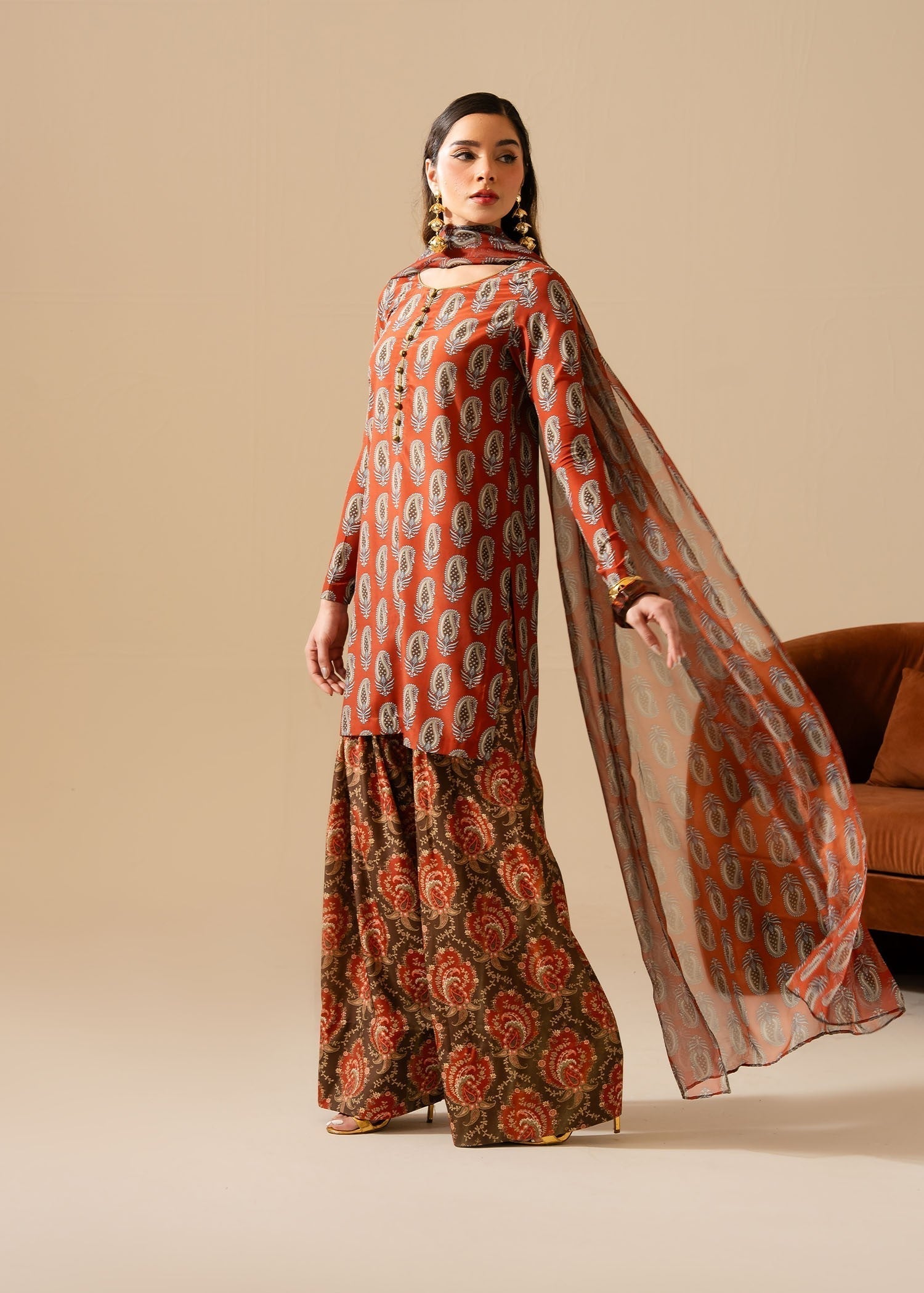 Maria Osama Lara Women 3pcs