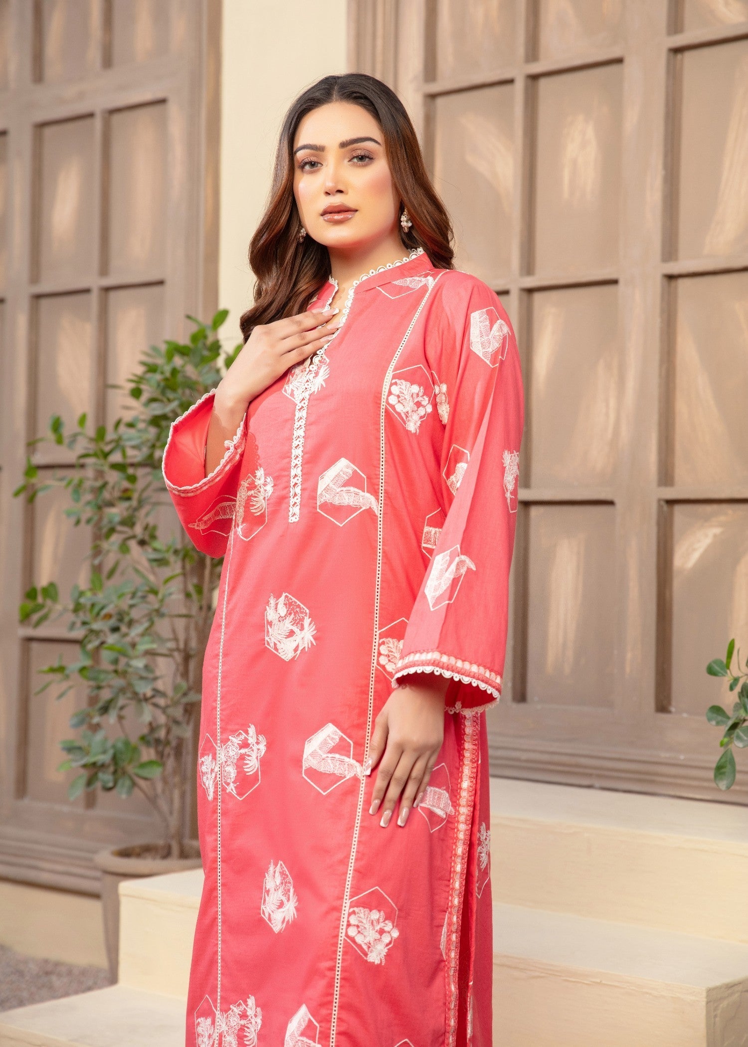 Yolo Pret Embroidered Intermix Lawn JASHAN S25 0049 Women 2pcs