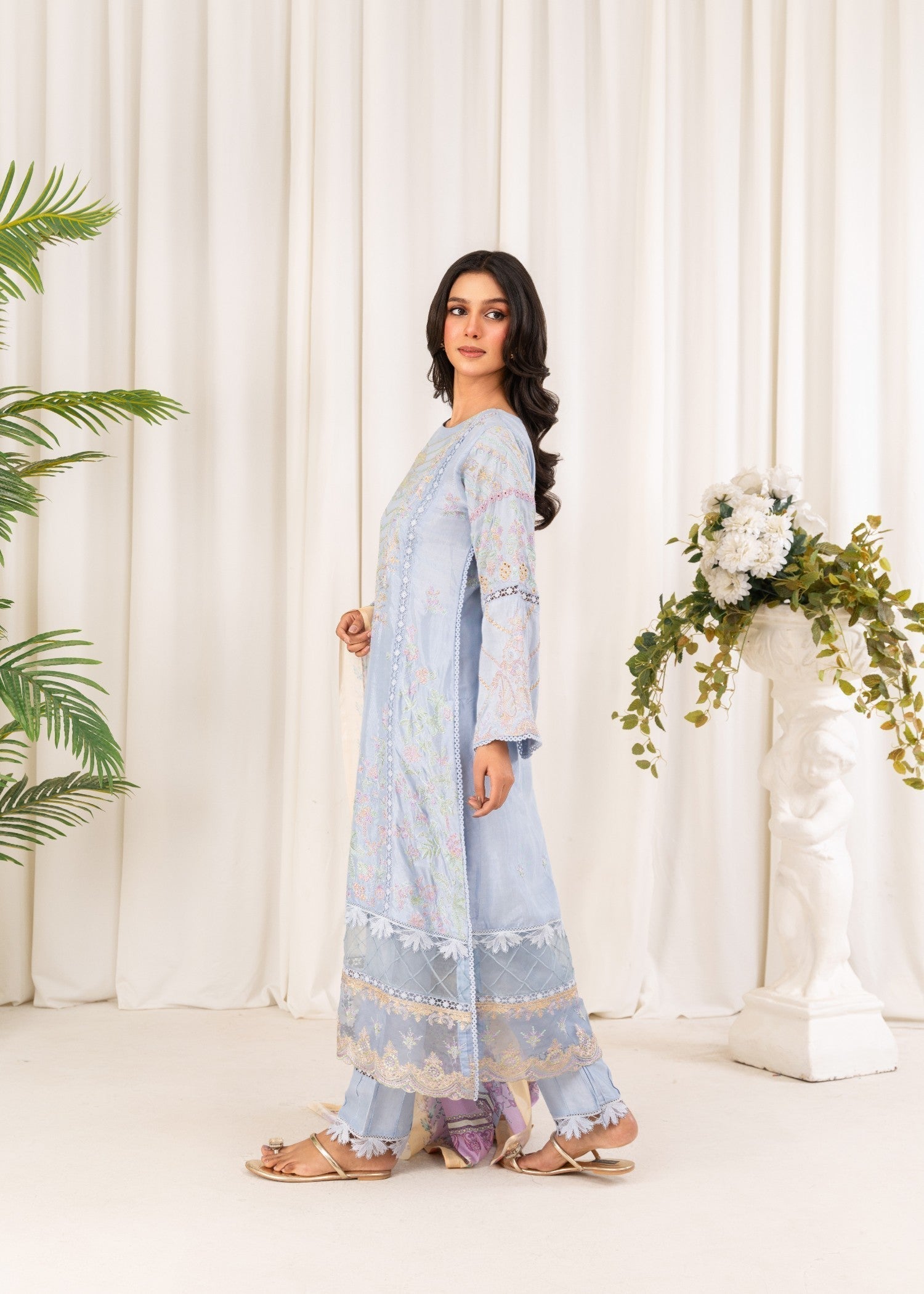 Sara Jahan HOORIYA BLUE Women 3pcs