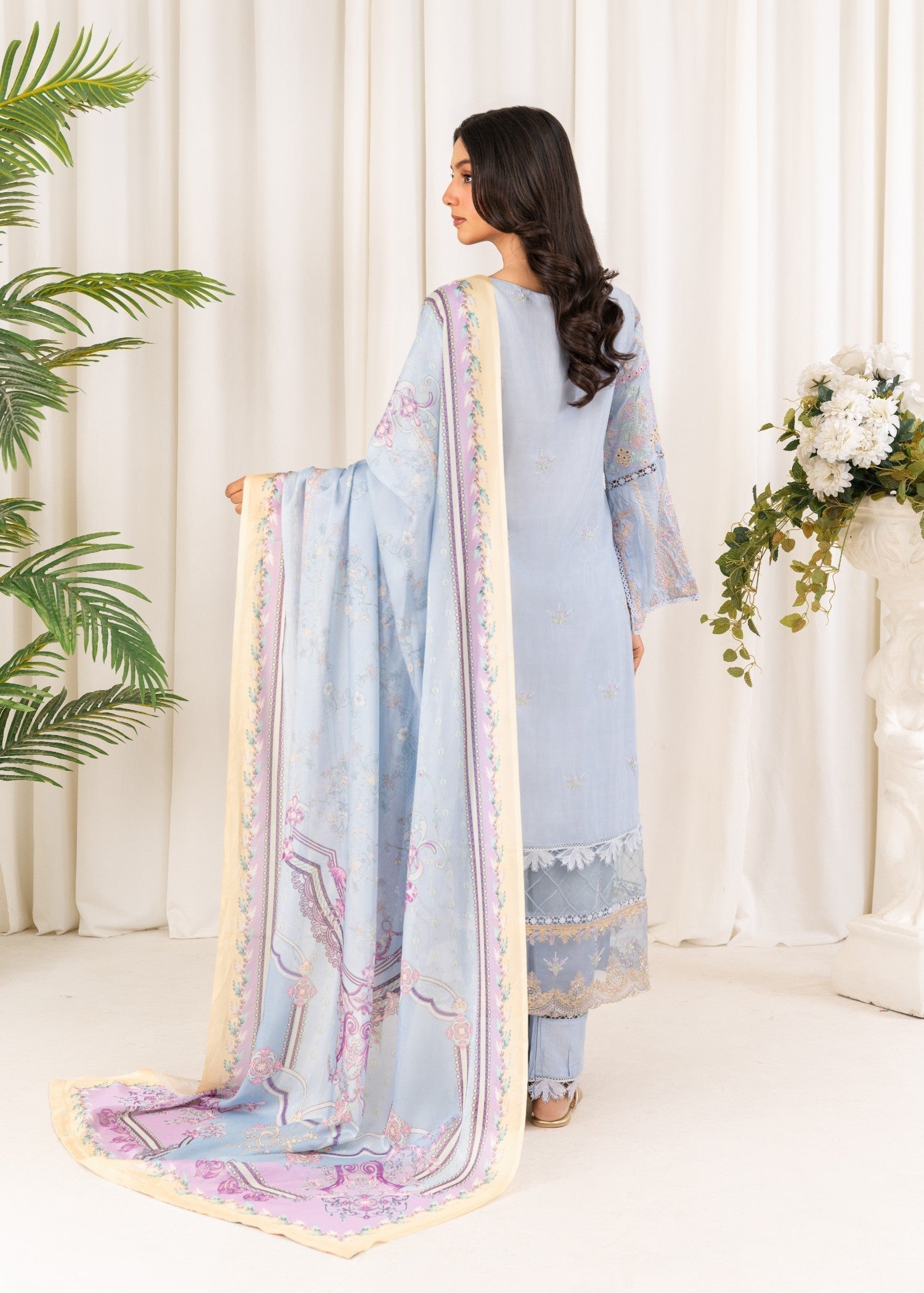 Sara Jahan HOORIYA BLUE Women 3pcs