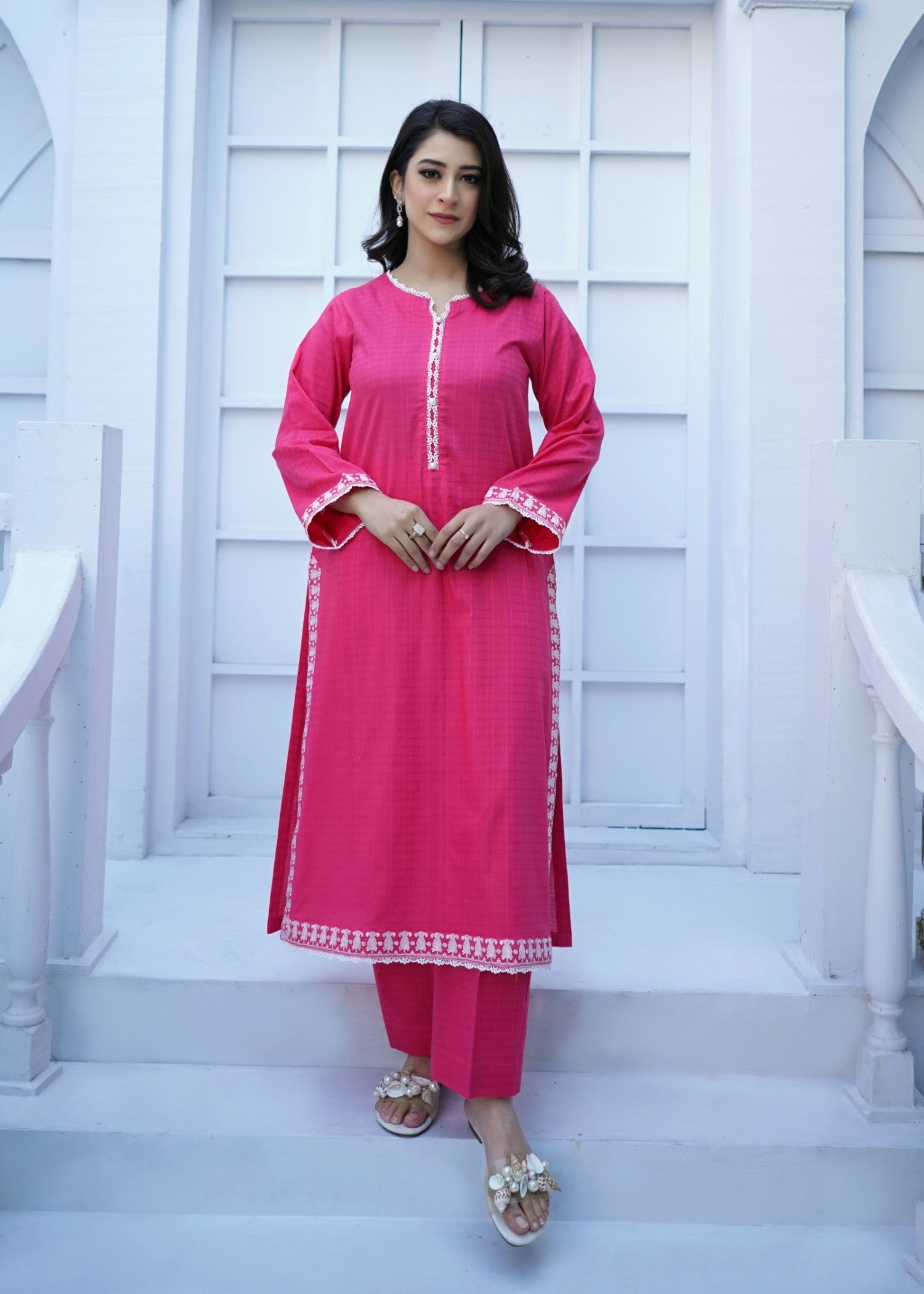 Yolo Pret Embroidered Infinity Lawn JASHAN S25 0014 Women 2pcs