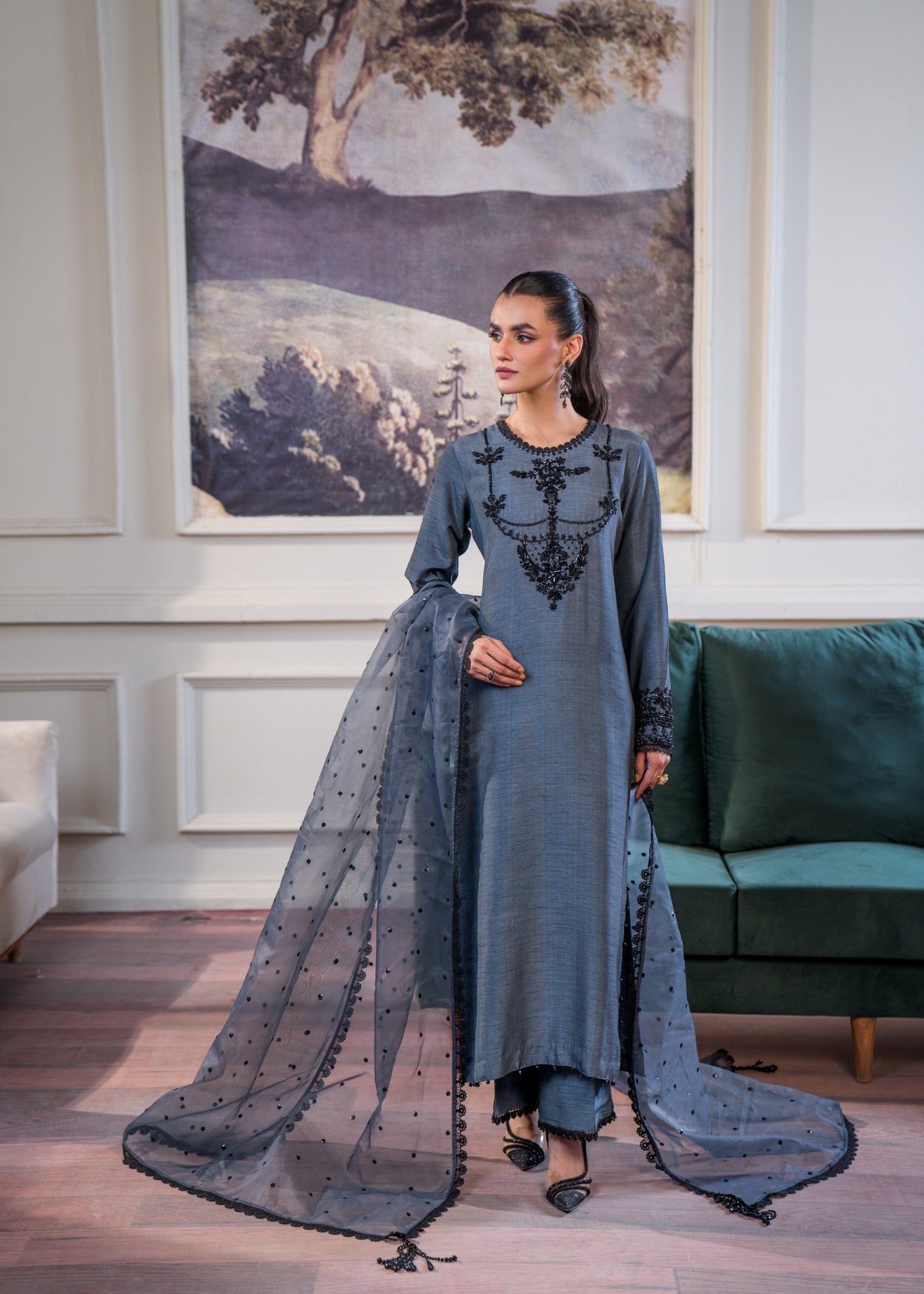 Hafsa Imran Khan Dove Women 3pcs