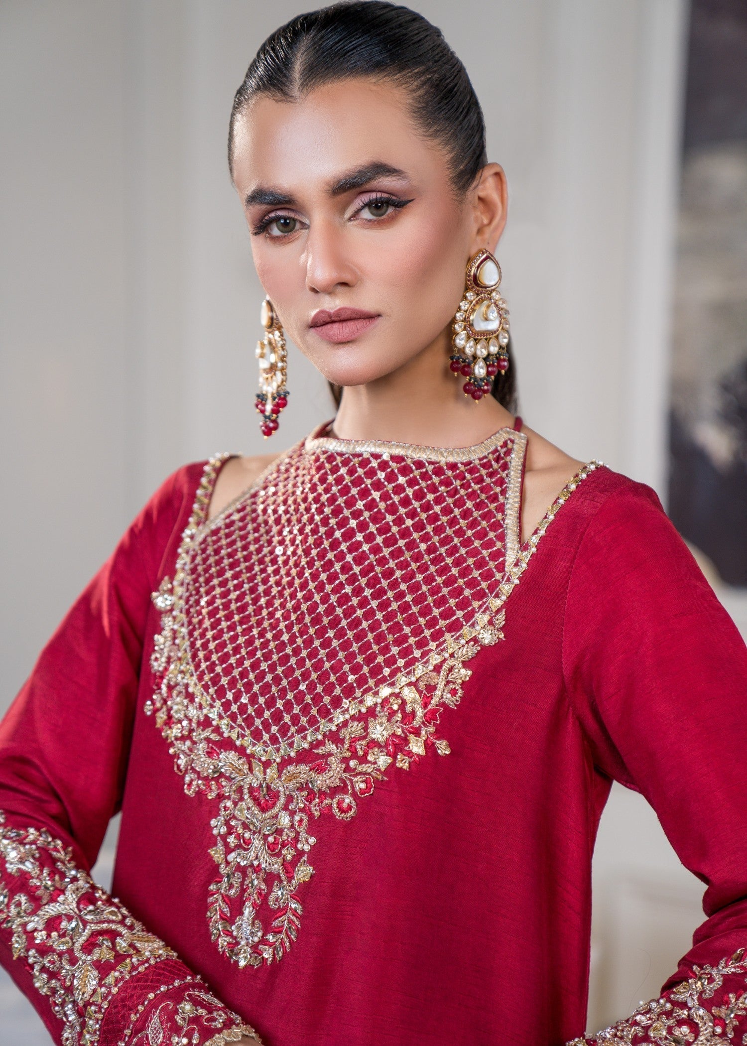 Hafsa Imran Khan Scarlet Women 3pcs