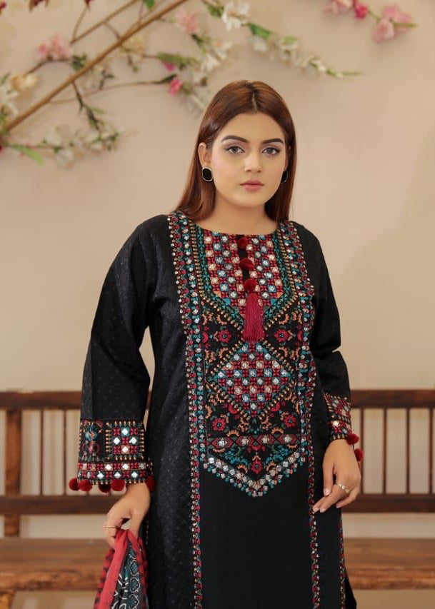 Suits By Sadia Lawn emb Women 3pcs