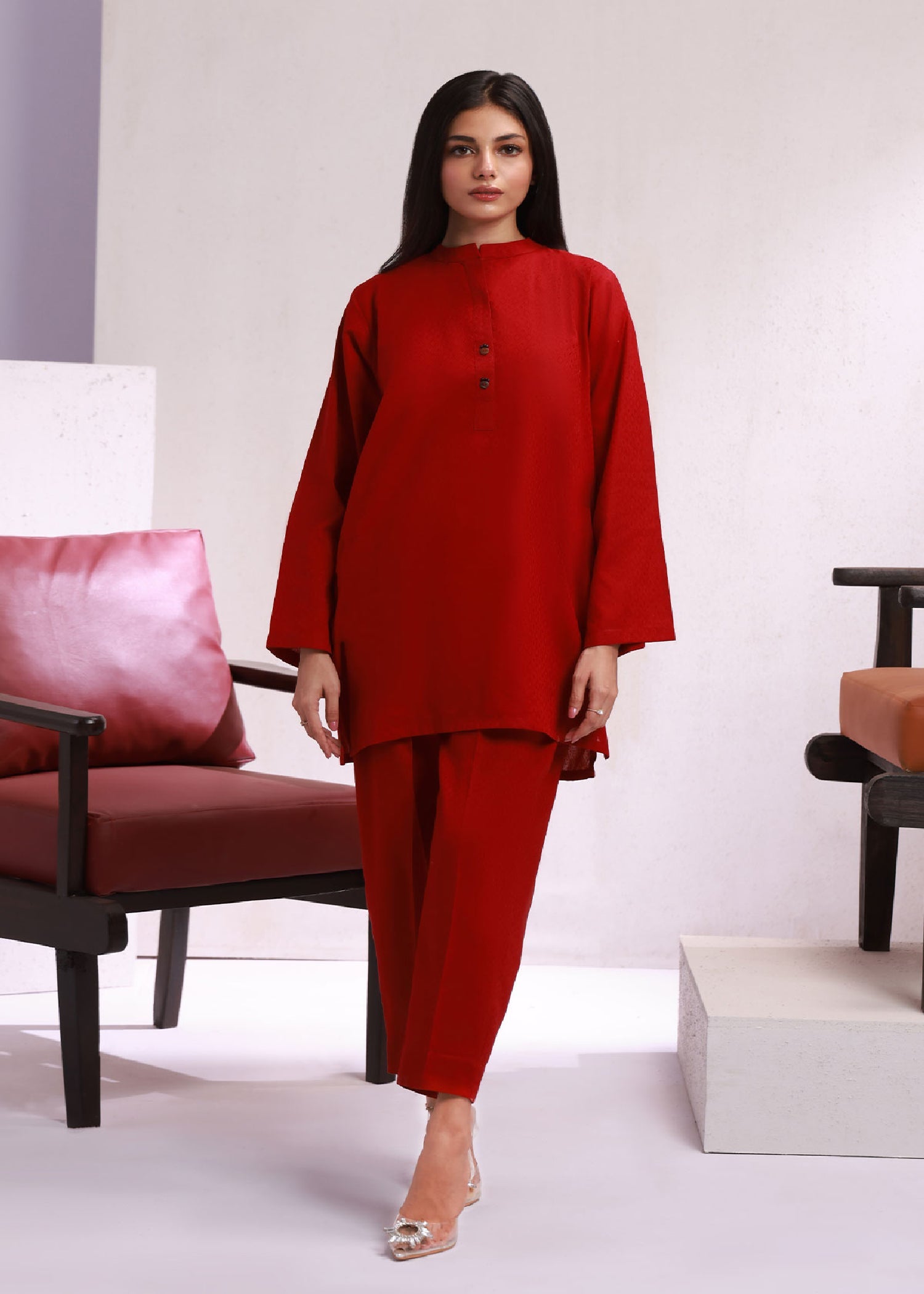Kurta Corner Ruby Women 2pcs