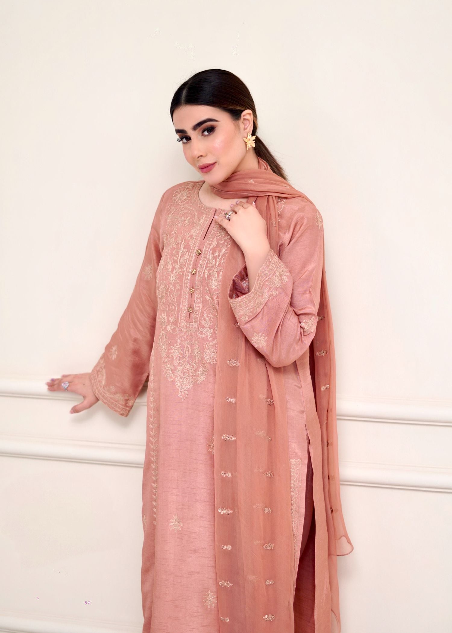 Maroon By Iqra Chaudhry Terracotta Women 3pcs