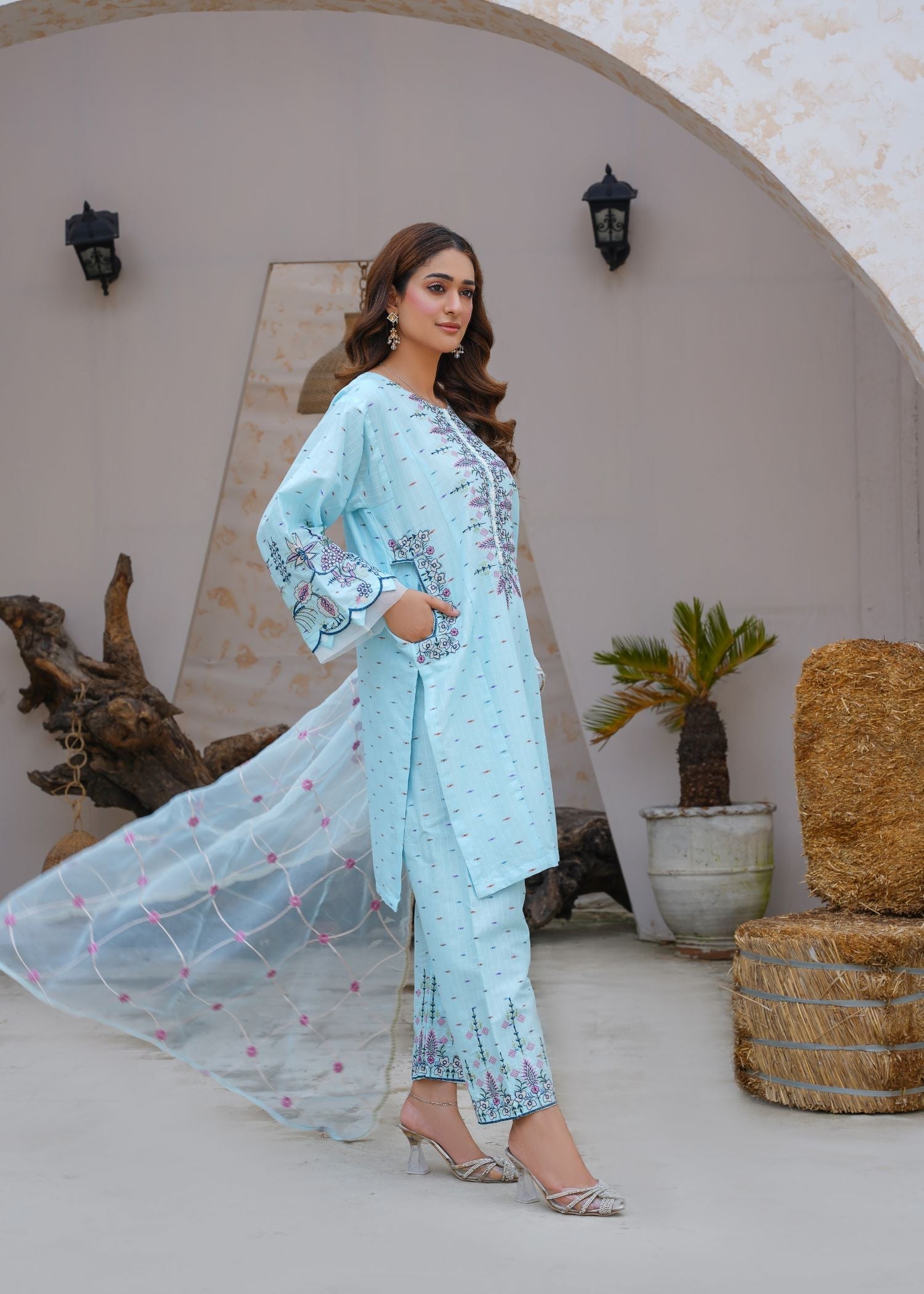 Rang Riwaj ujala stitched dress Women 3pcs