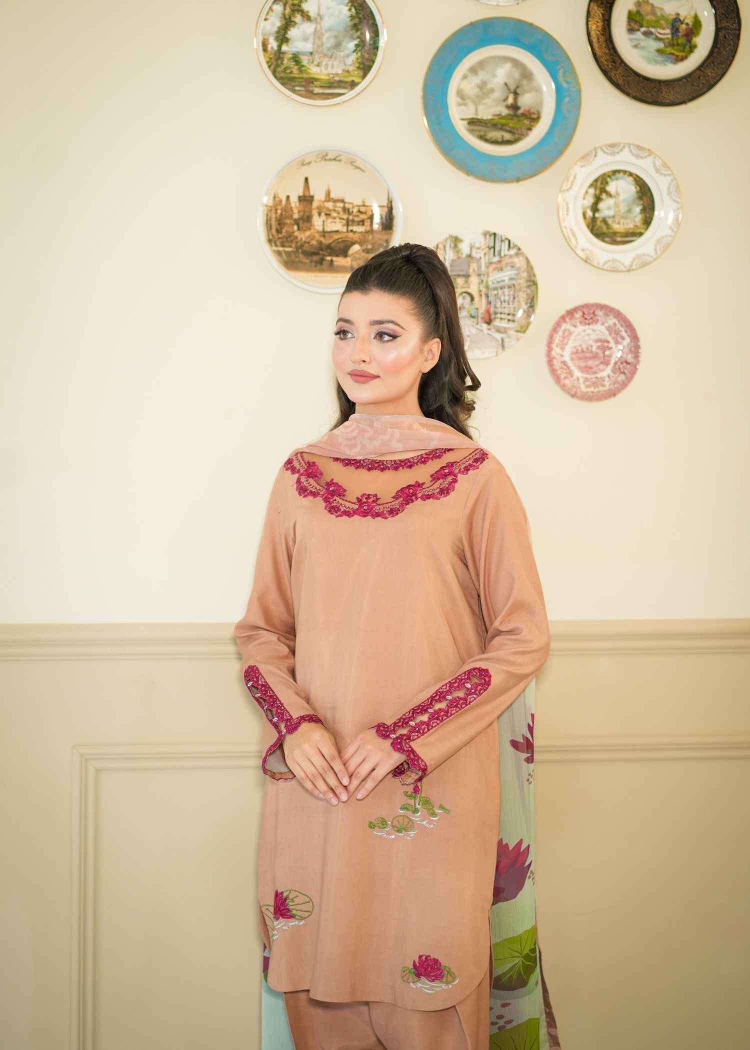Fozia Khalid Amber Women 3pcs