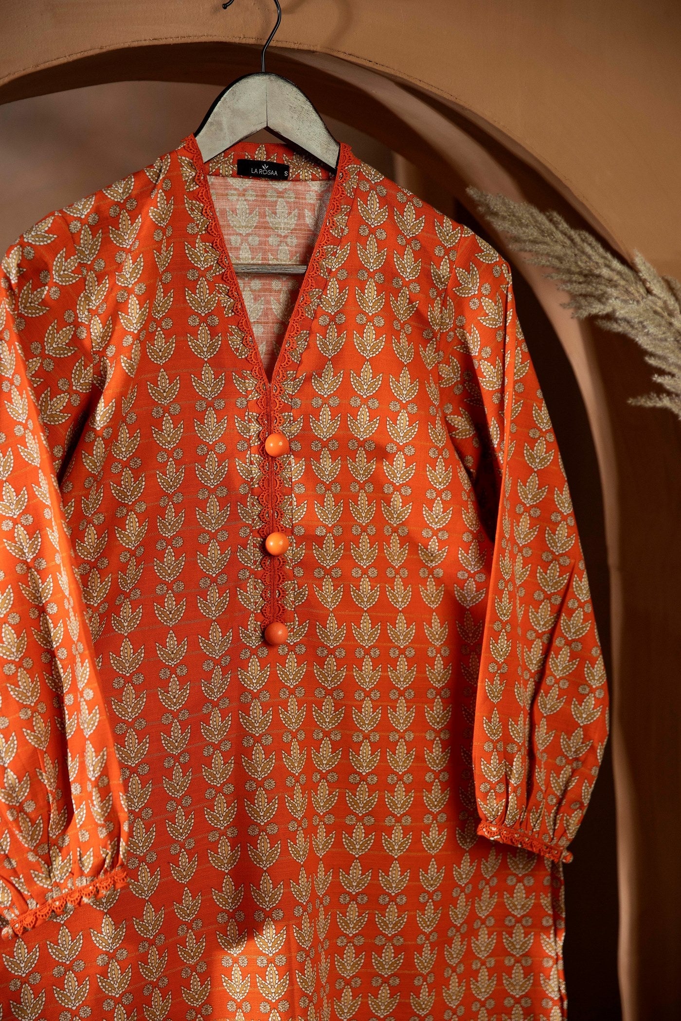 La Rosaa LA2 02 Orange Brown Women 1pcs