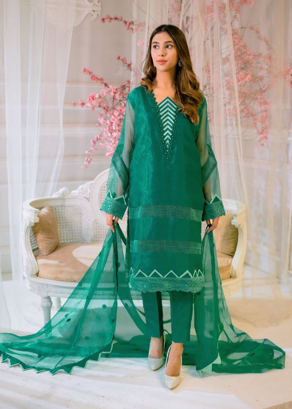 Tassawur Monarch Green Women 3pcs