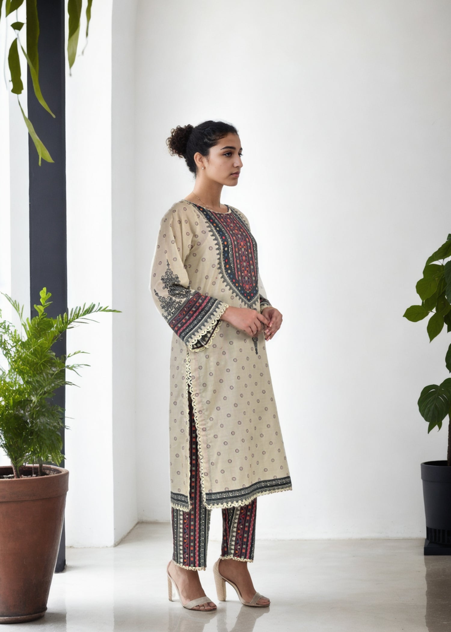 Noorma Kaamal NK Casual Pret D02 Women 2pcs