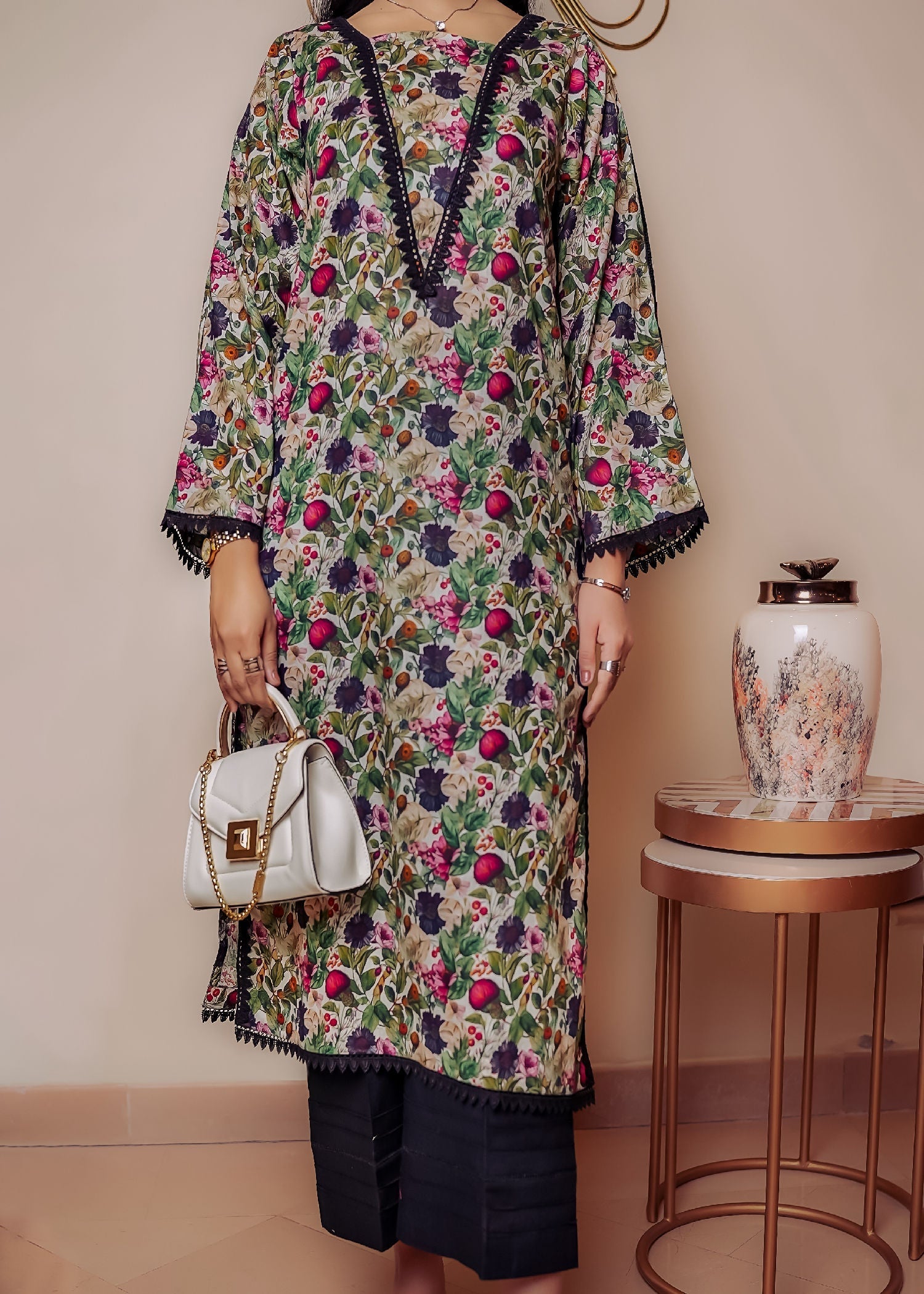 Ombrella Official Cherry Floral Women 2pcs