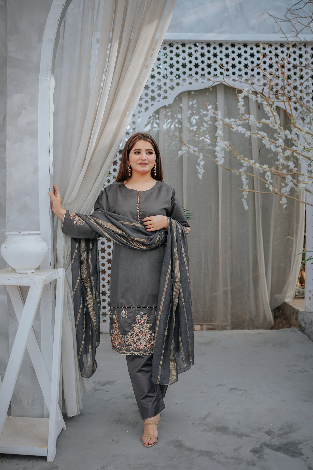 Four Season Boutique Rubby Ferry Grey Women 3pcs