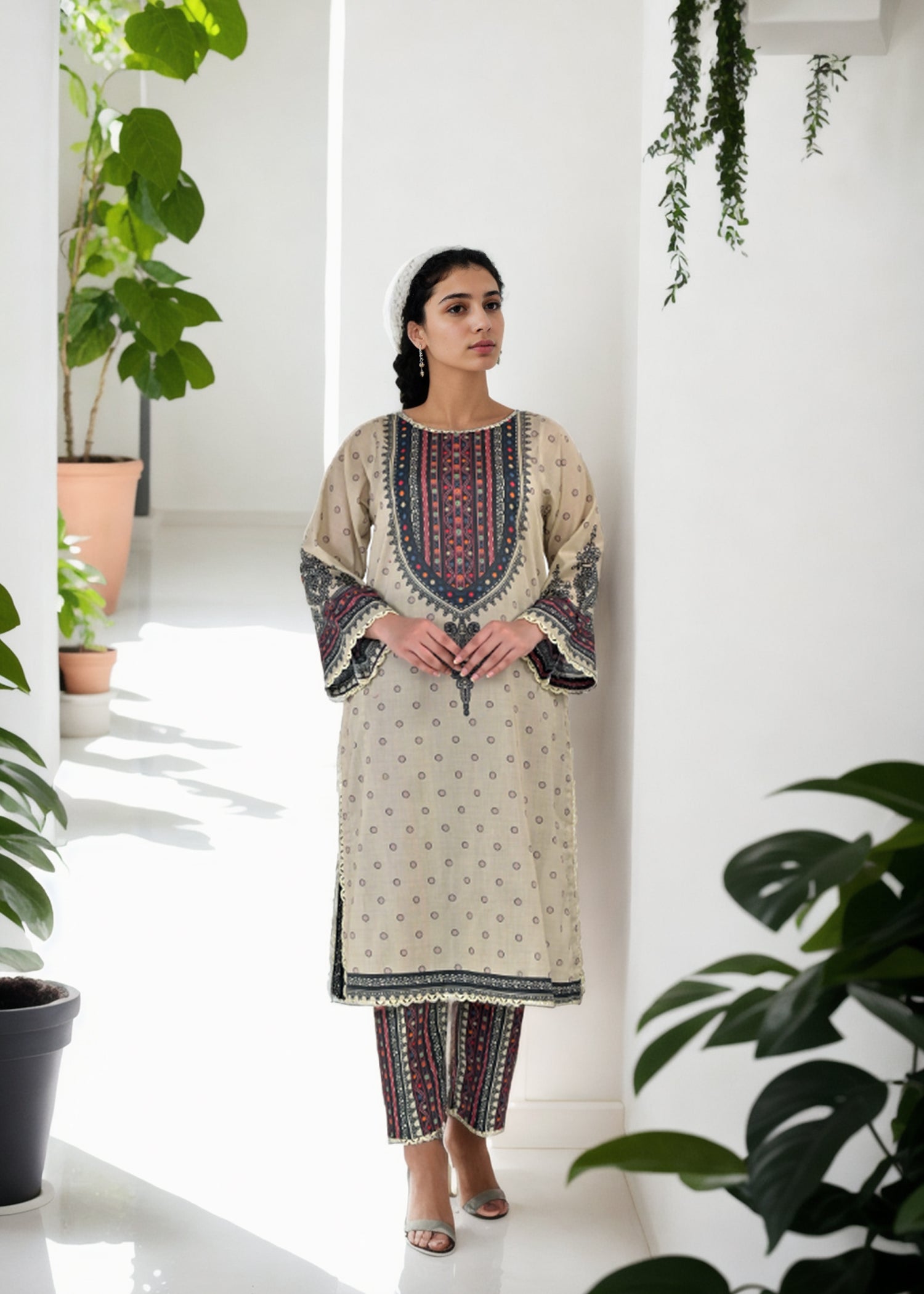 Noorma Kaamal NK Casual Pret D02 Women 2pcs