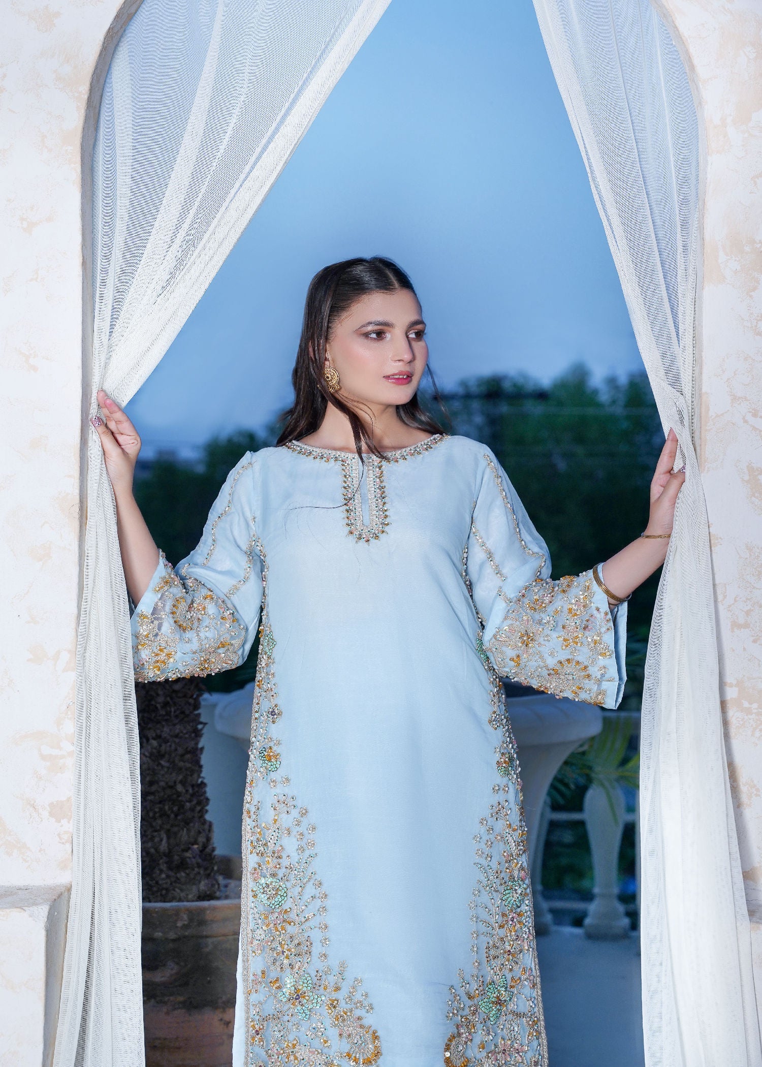 Fog NOOR UL SABAH Women 3pcs