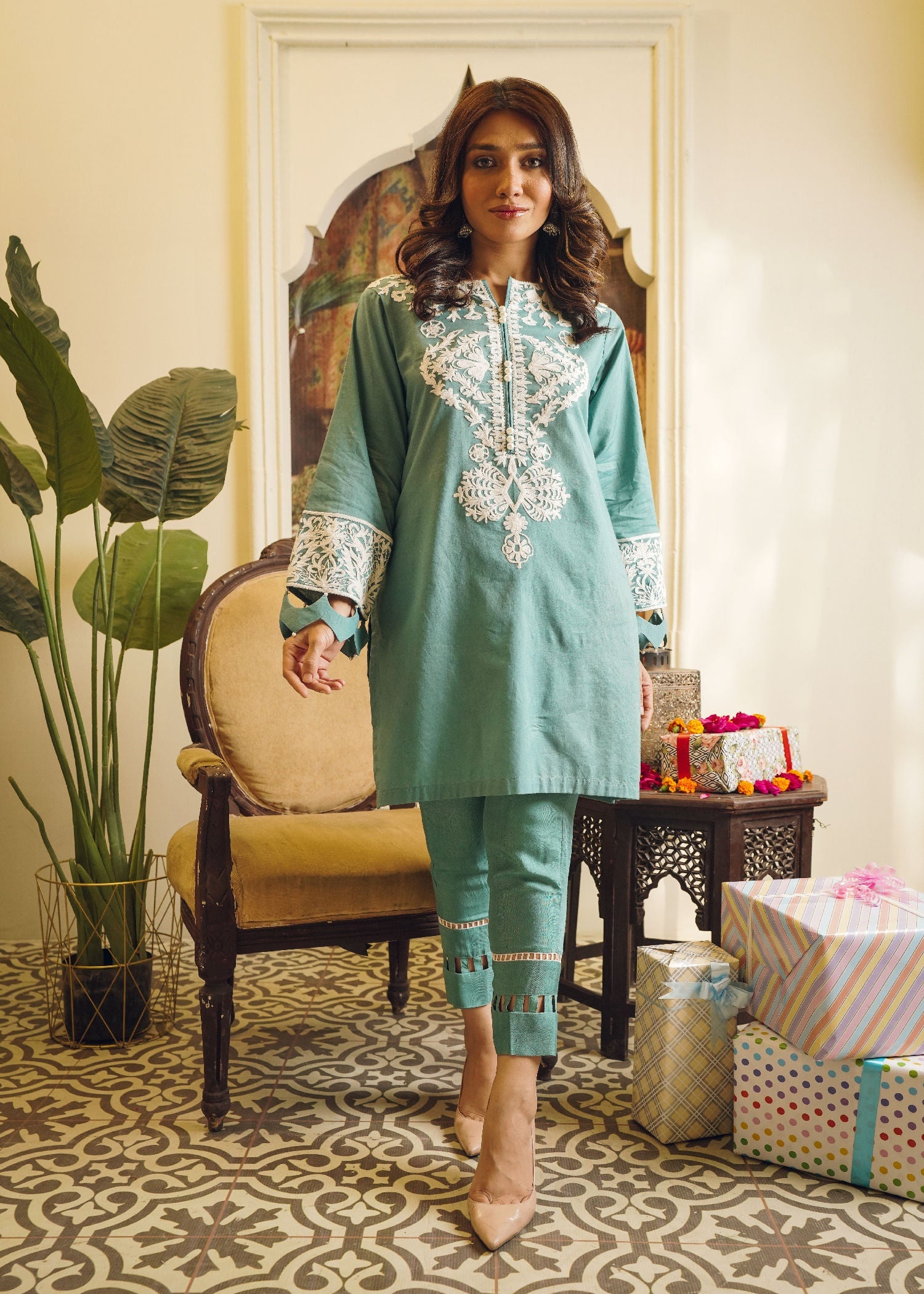 Khatepoesh Emerald Women 2pcs