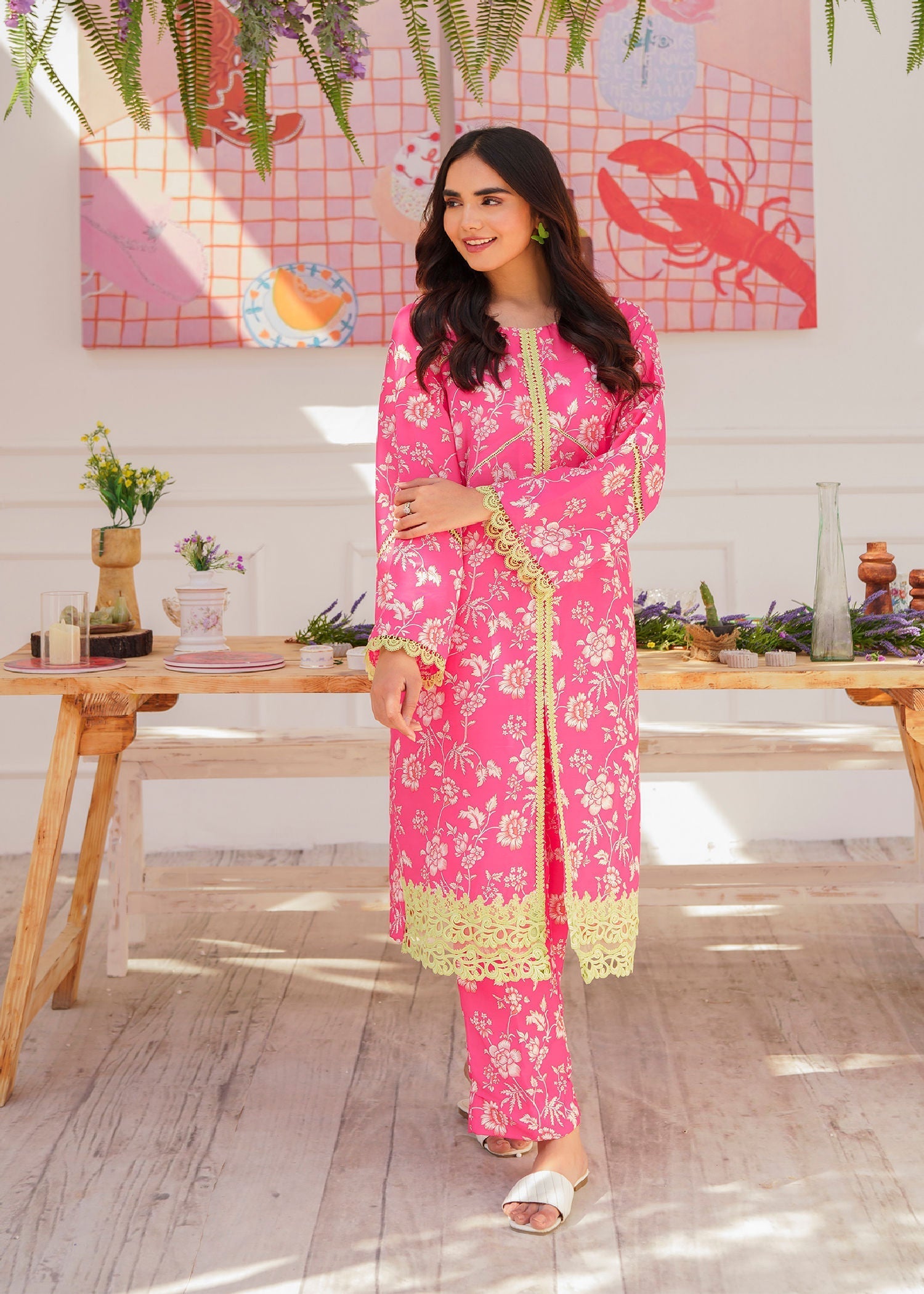 Ghulabri FLAMINGO Women 2pcs