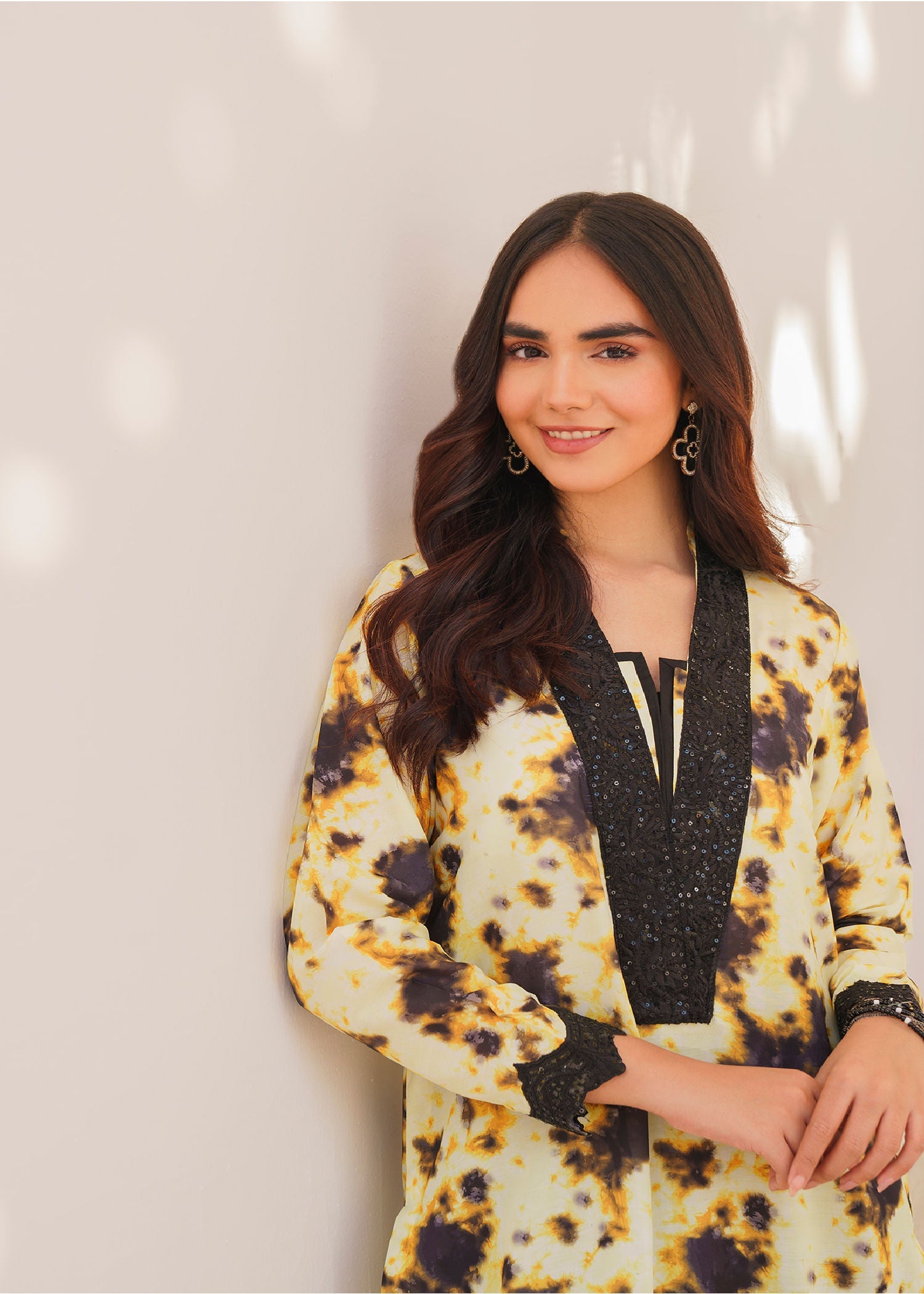 Ghulabri SAFFRON Women 2pcs