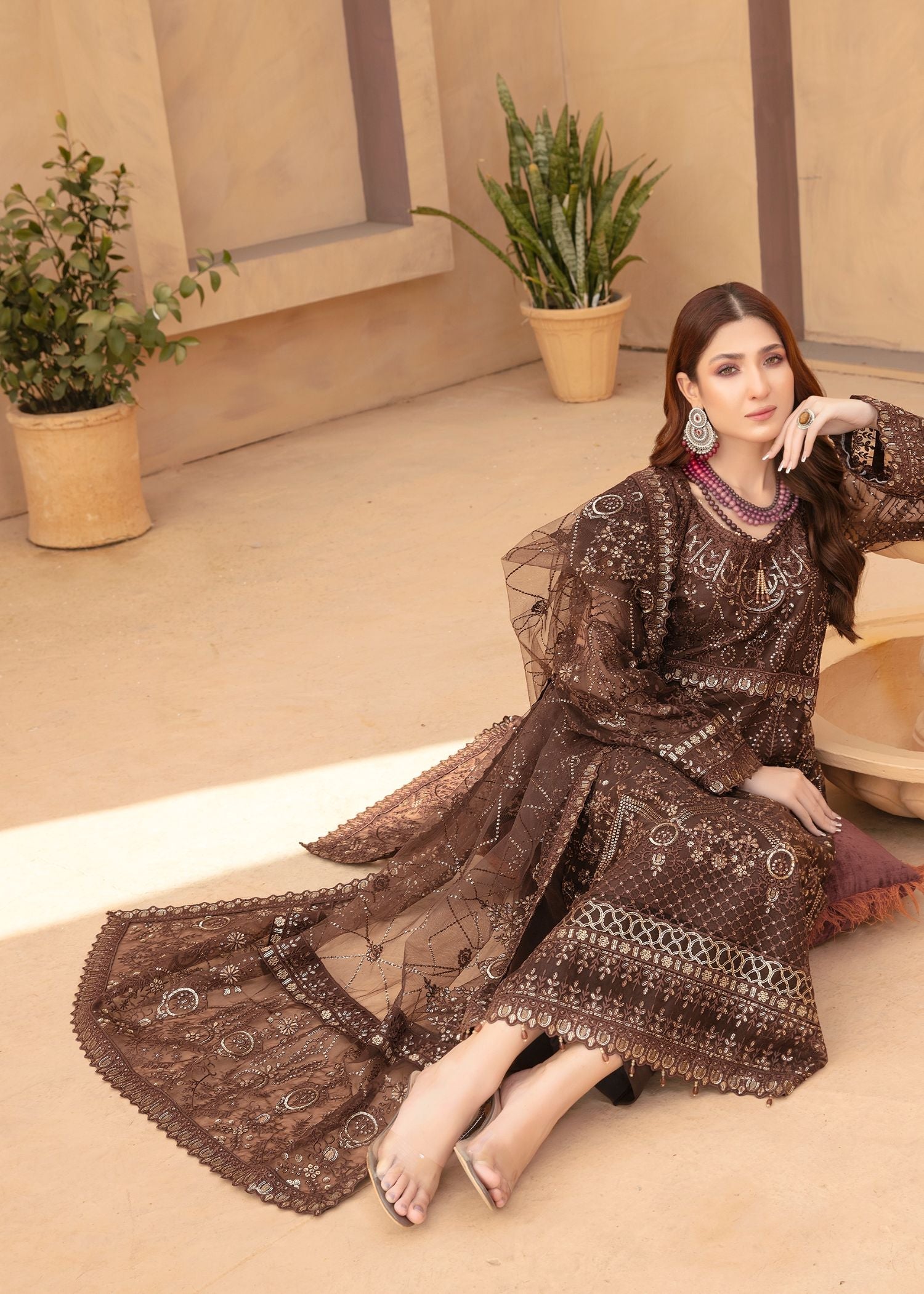 Mah-e-Rooh JJ 5103 FAROZAAN Women 3pcs