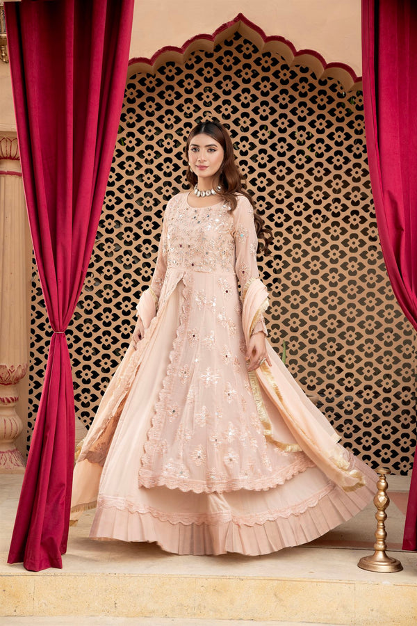 Manahils B 006 PEACH Women 3pcs