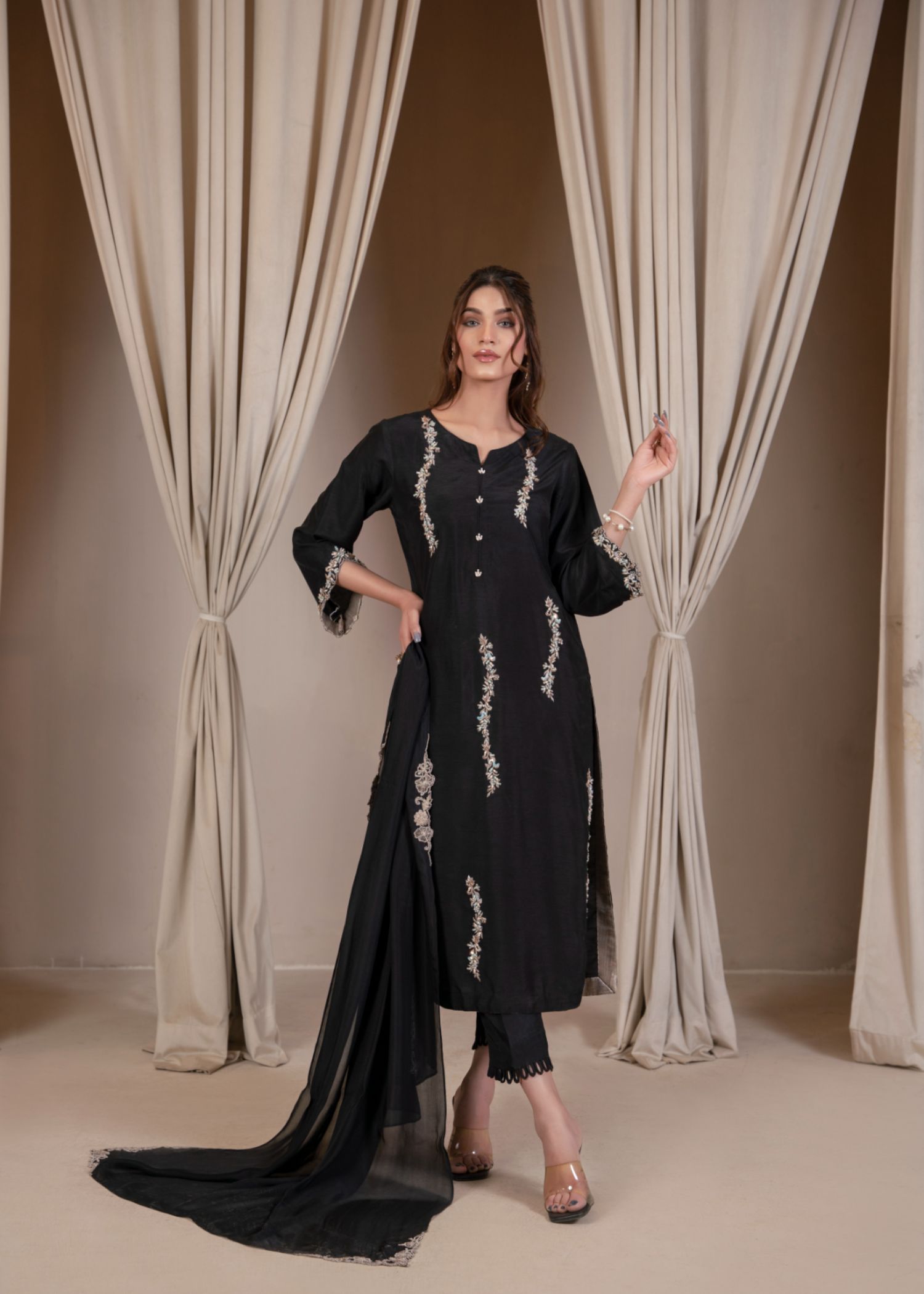 Hadia Batool Leena Women 3pcs