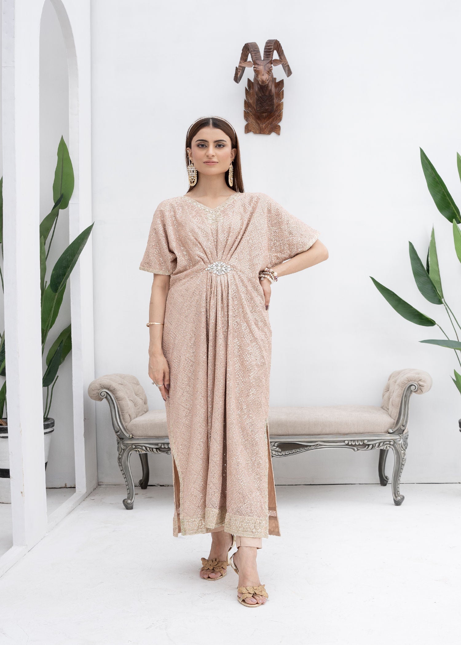 Manahils WA 03 PEACH Women 2pcs