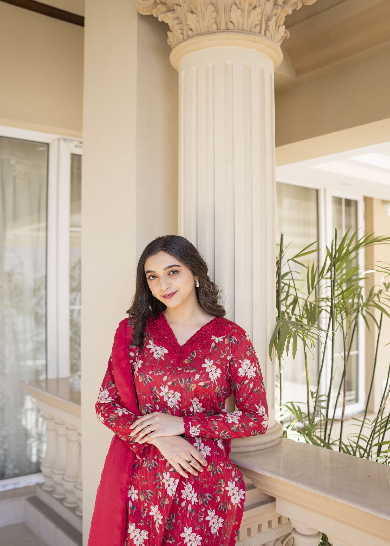 Aisling By Nirmal CRIMSON Women 3pcs