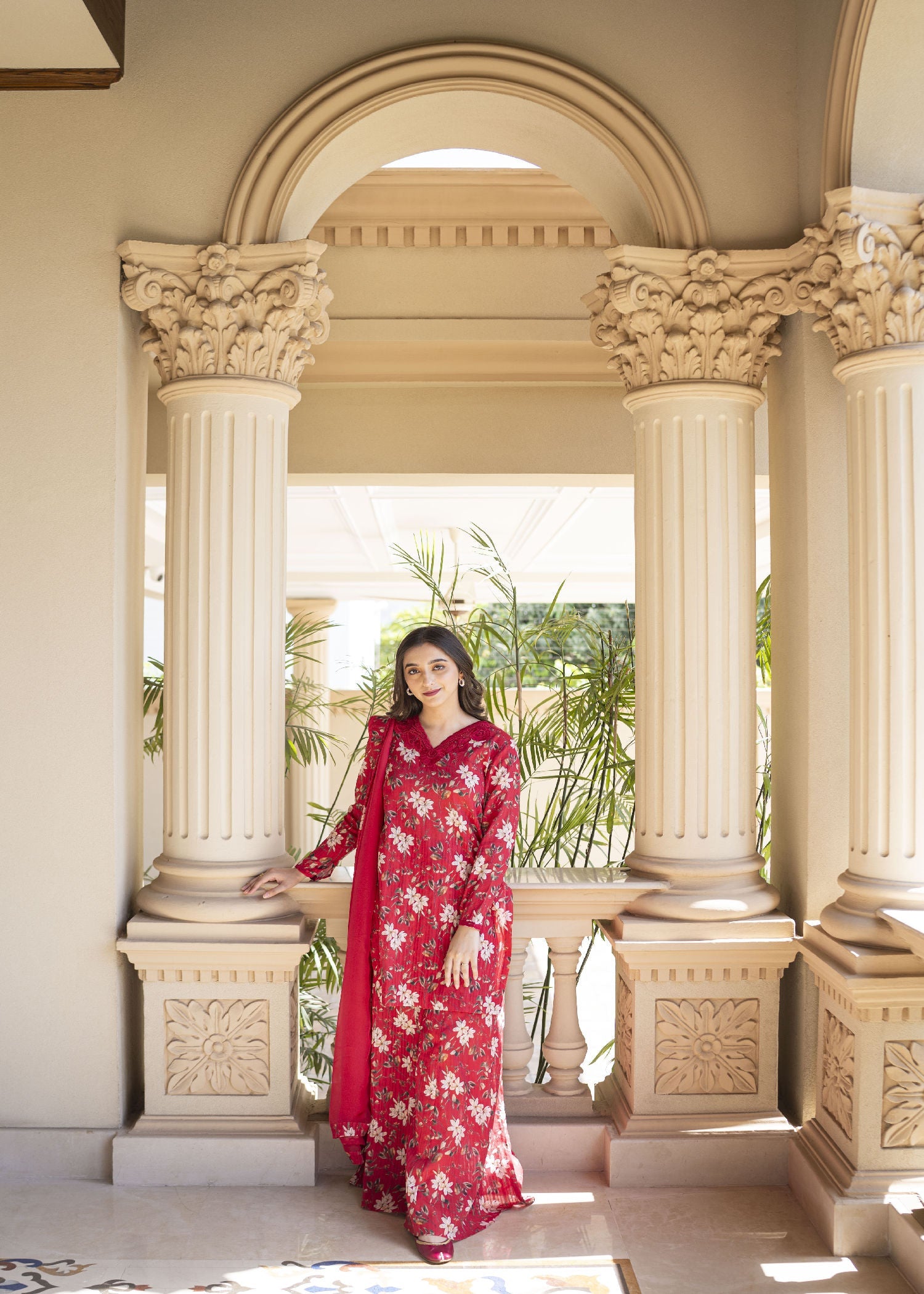 Aisling By Nirmal CRIMSON Women 3pcs