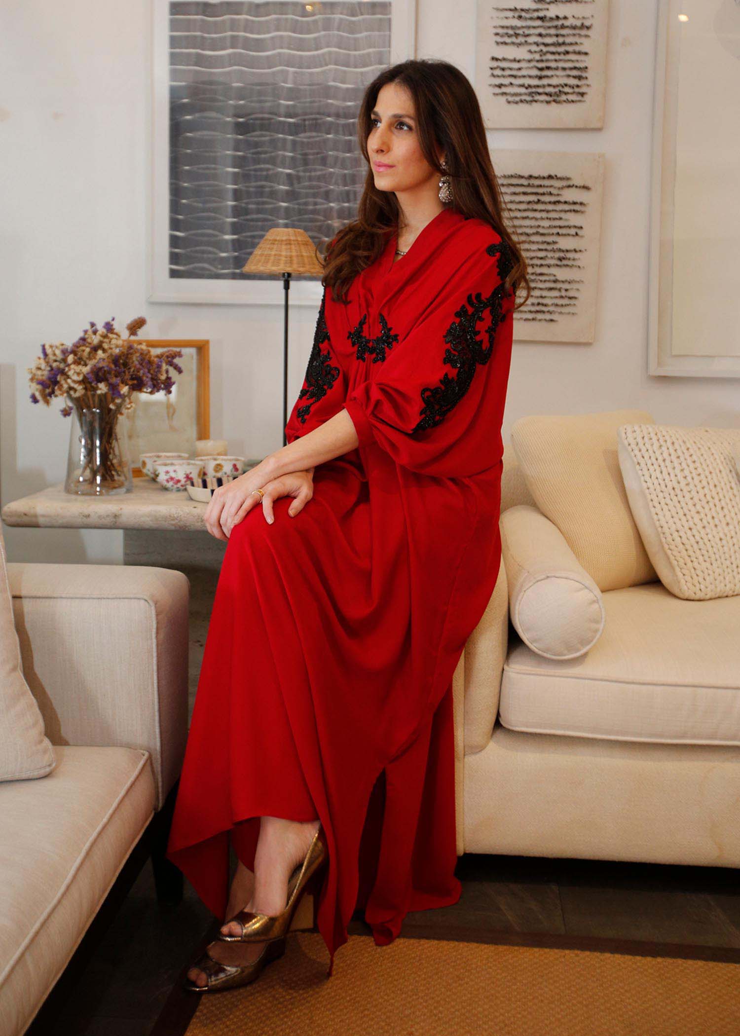 Sahar Atif Scarlet Splendour Women 1pcs