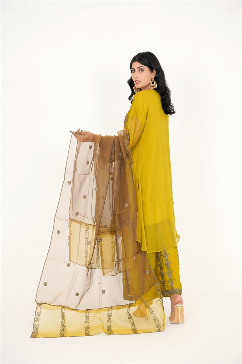 Rang Riwaj Rasm e hina stitched Women 3pcs
