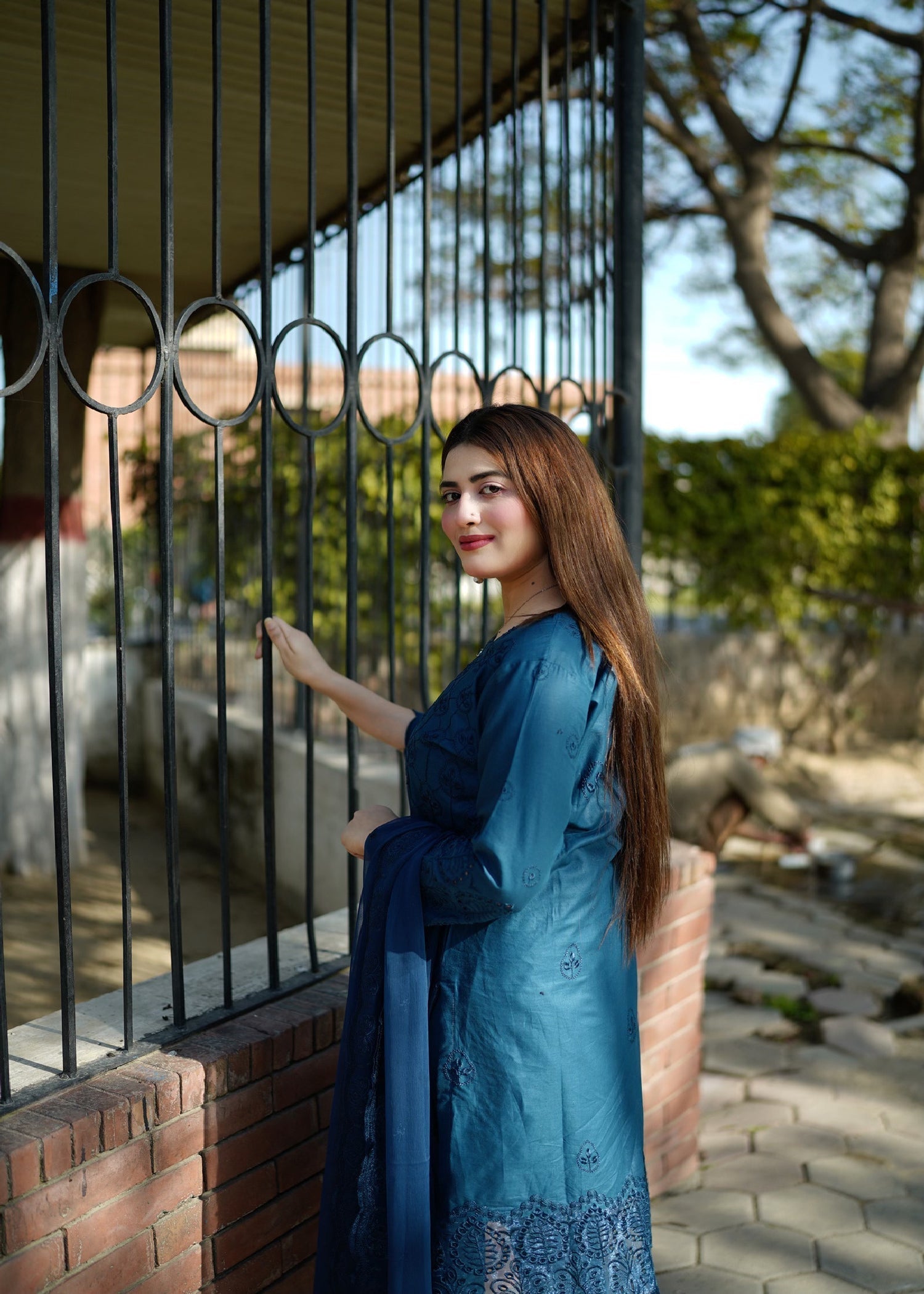 Four Season Boutique Forever Cotton Zinc Blue Women 3pcs