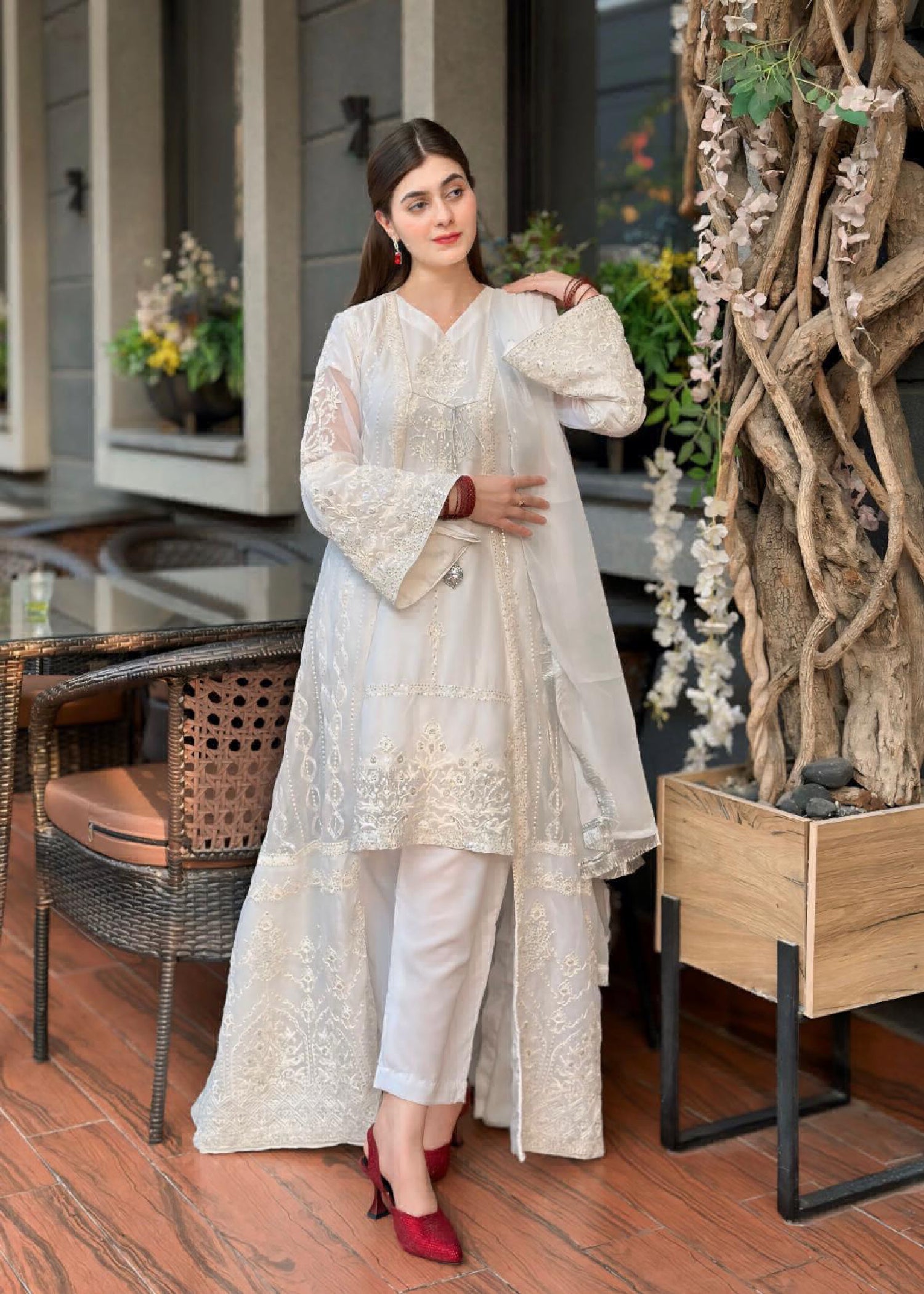 Rangoon Clothing Tajdar Women 4pcs