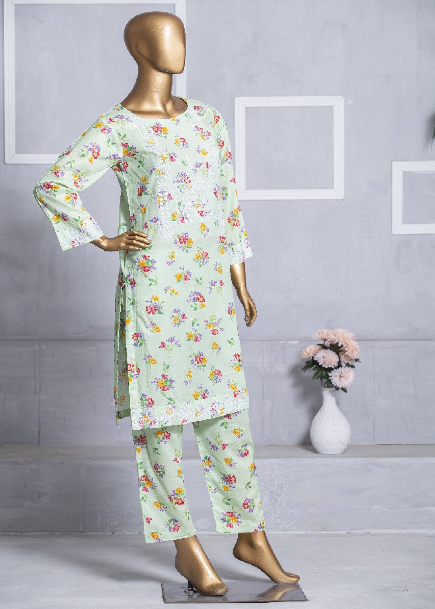 Aks Apple Green Women 2pcs