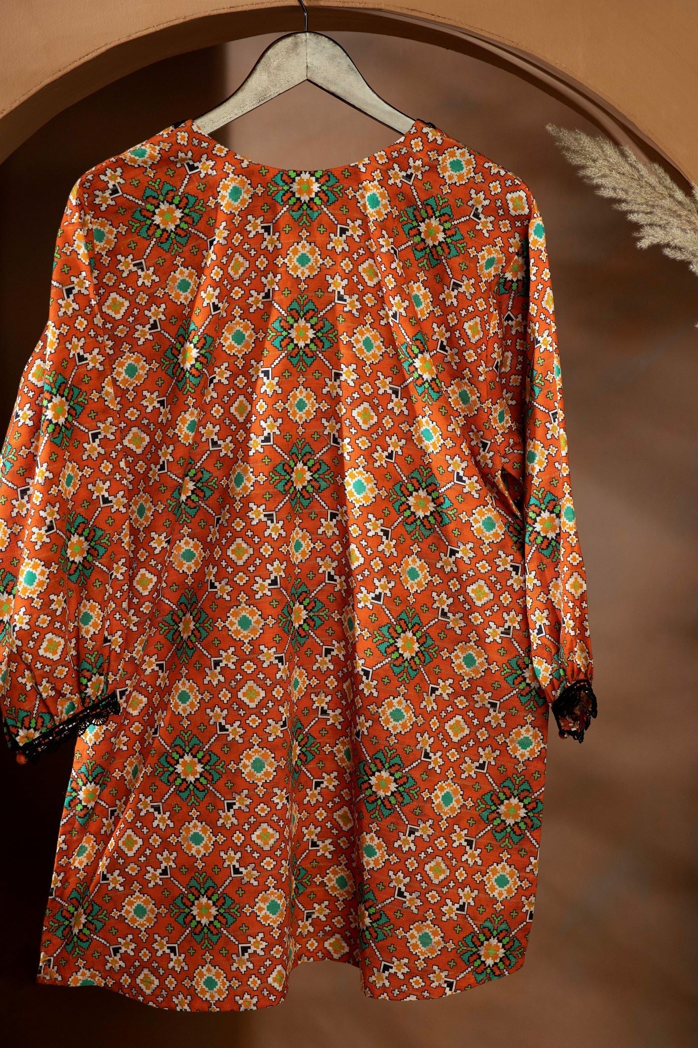 La Rosaa LA2 03 Orange Pixels Women 1pcs