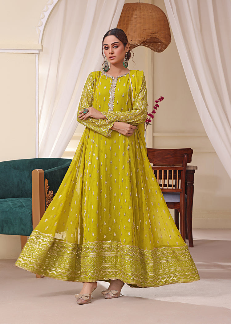 Alsiyab Bahaar Dhaani Women 3pcs