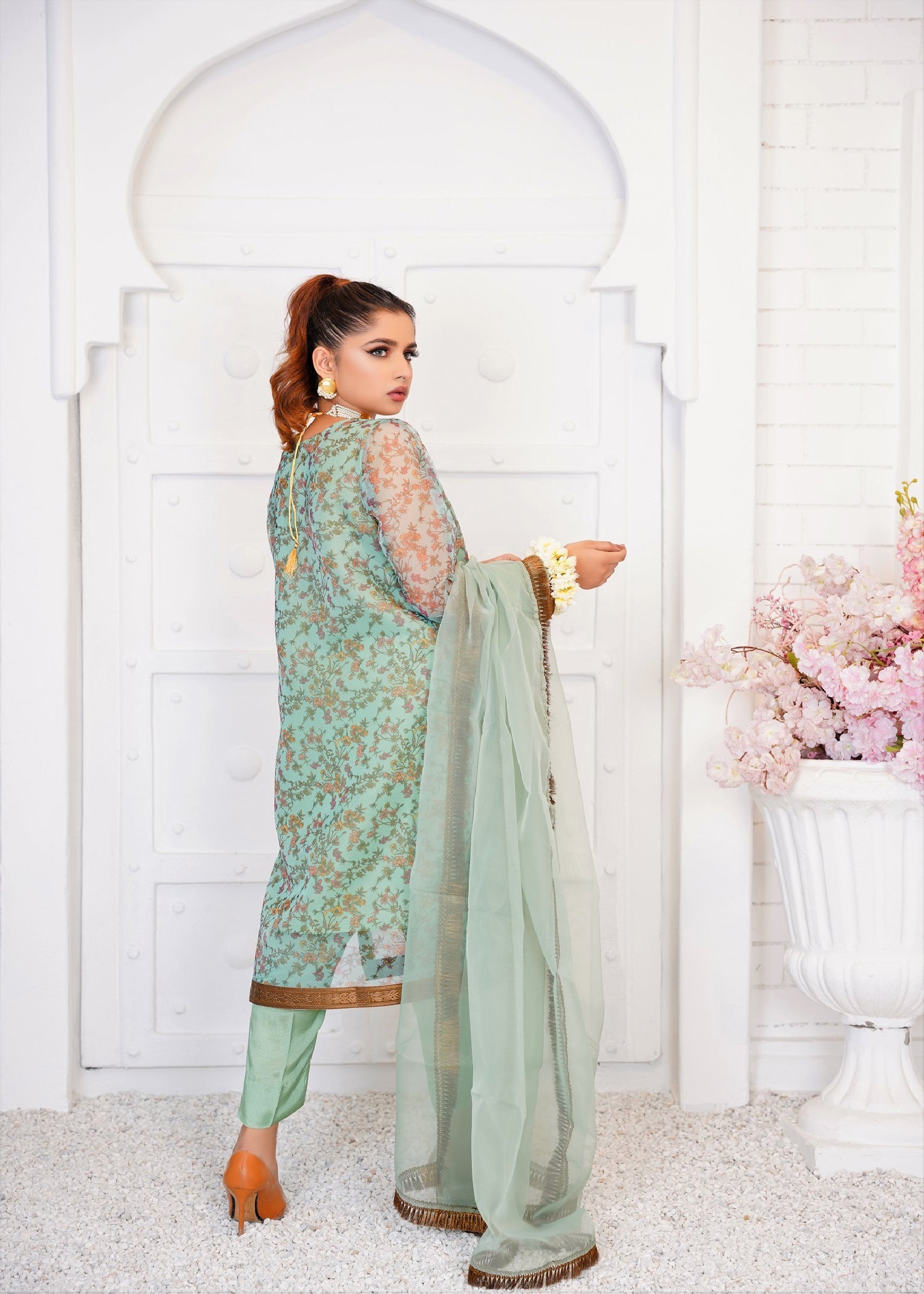 Emeralds AQUA PALE Women 3pcs