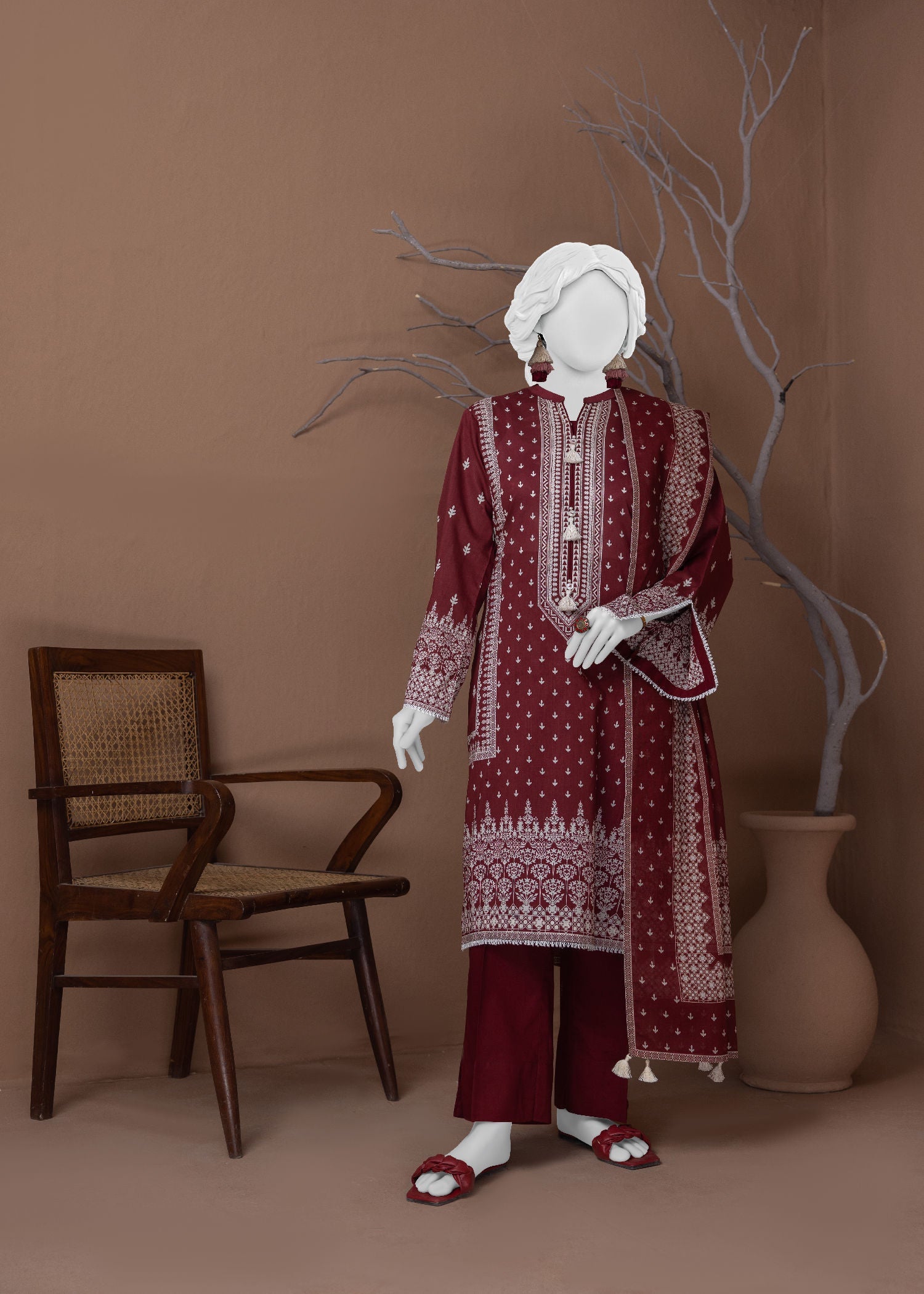 Narmin NPS3051 Digital Printed Lawn Suit Stitched Women 3pcs