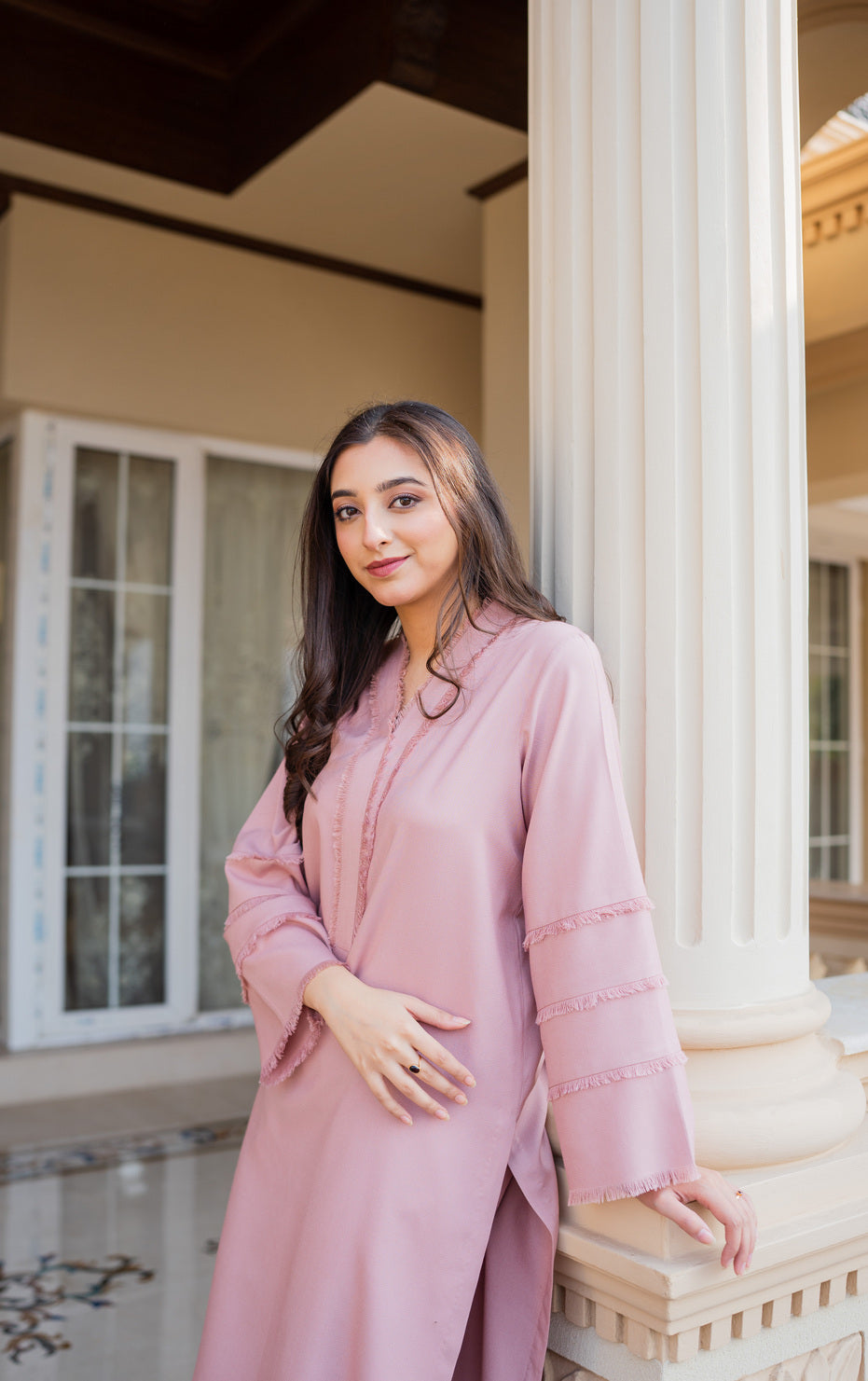 Aisling By Nirmal Pastel Pink Women 2pcs