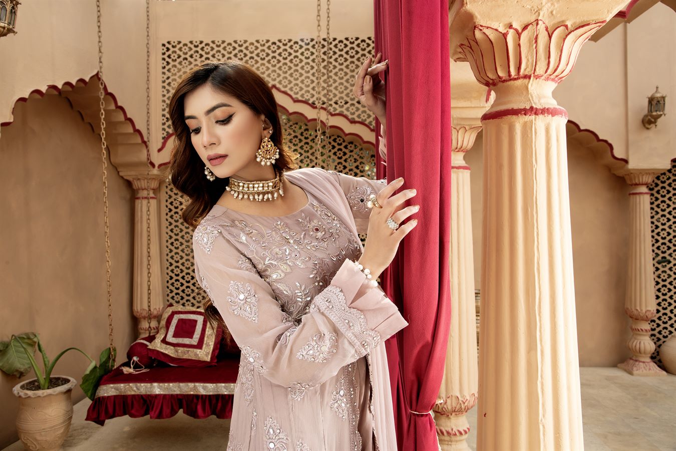 Manahils B 006 LILAC Women 4pcs