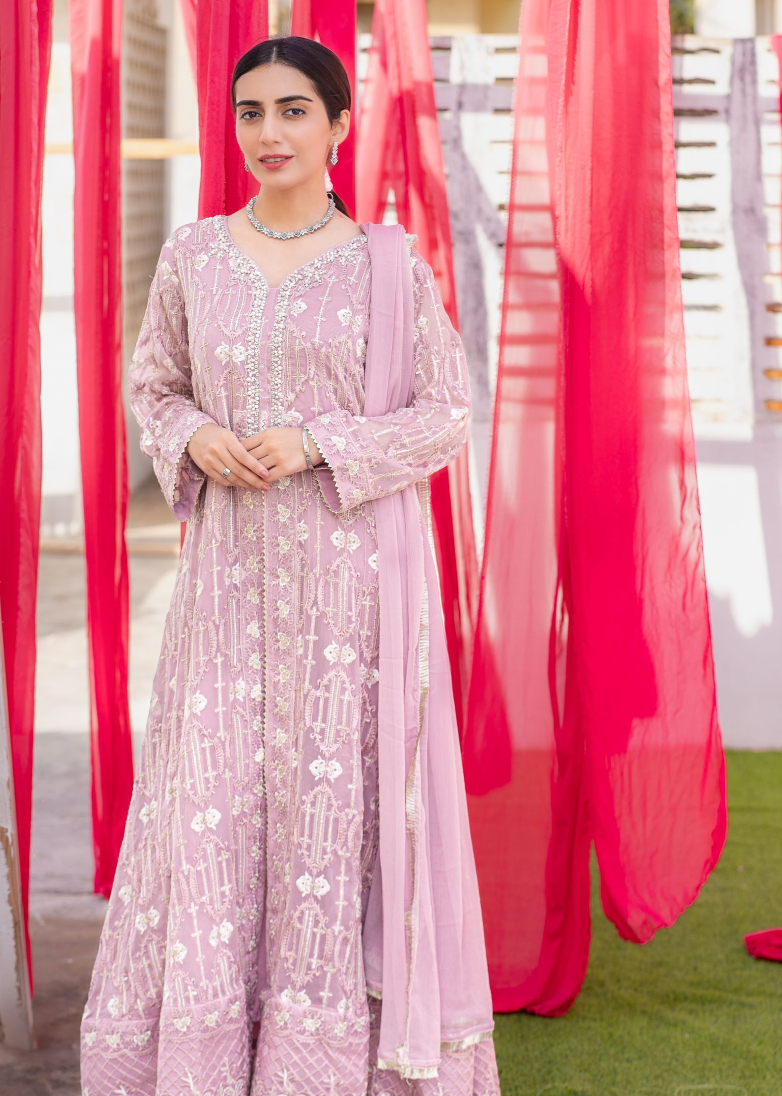 Alsiyab Mannat Lilac Women 3pcs