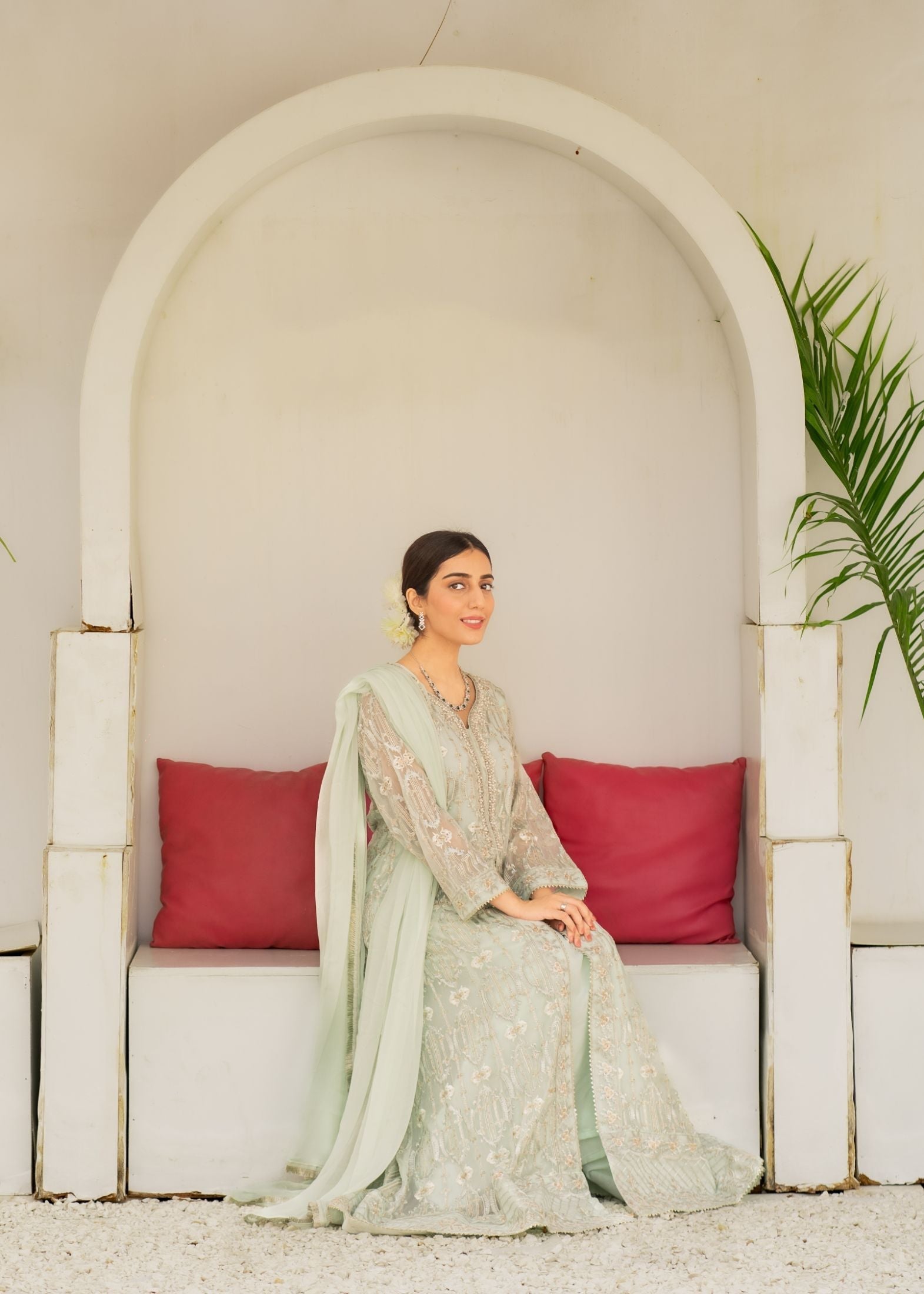 Alsiyab Mannat Mint Green Women 3pcs